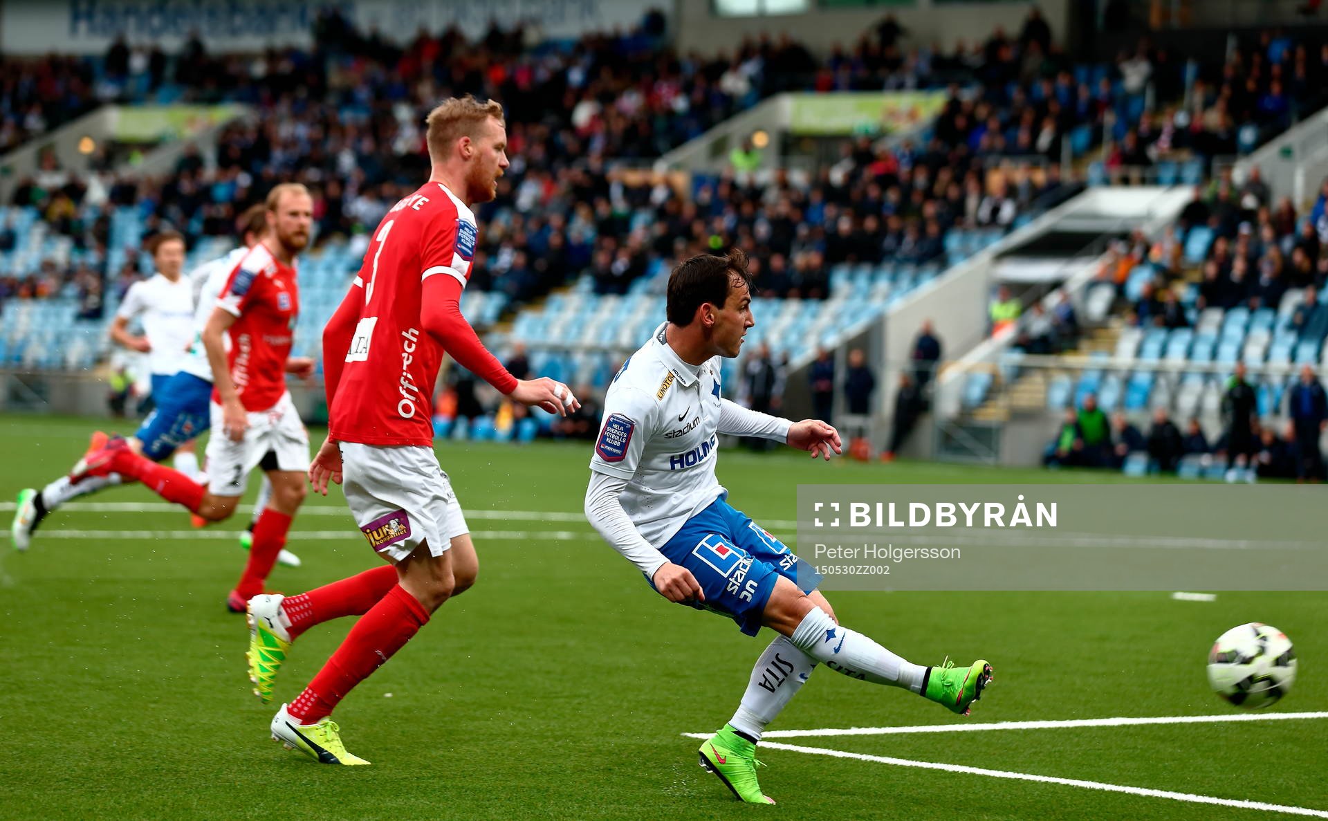 Kalmars Marcus Nilsson och Norrköpings Nikola Tkalcic