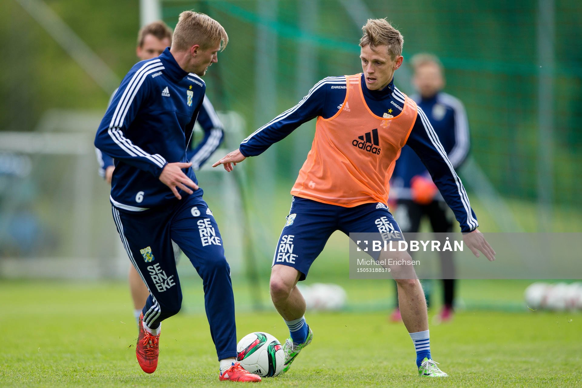 IFK Göteborgs Sebastian Eriksson mot Sören Rieks