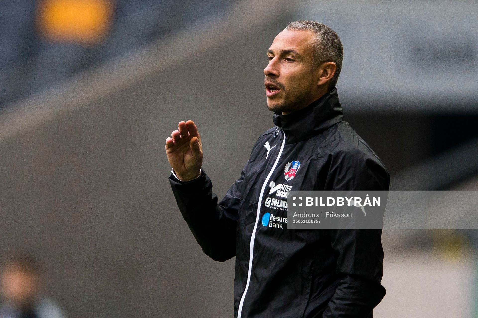 Helsingborgs manager Henrik Larsson