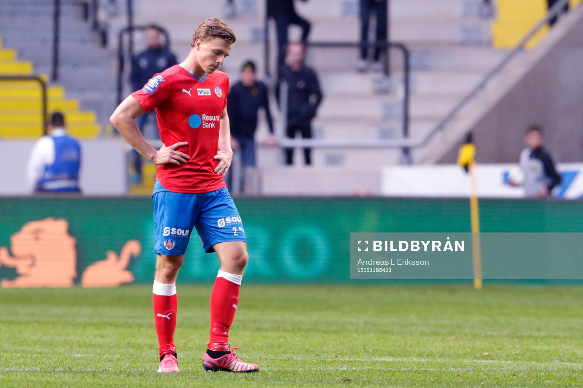 Helsingborgs Carl Johansson deppar