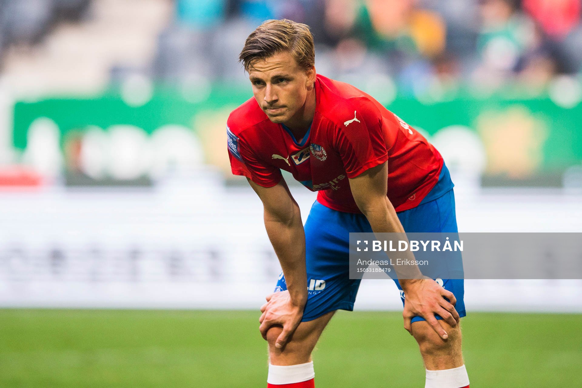 Helsingborgs Carl Johansson ser deppig ut