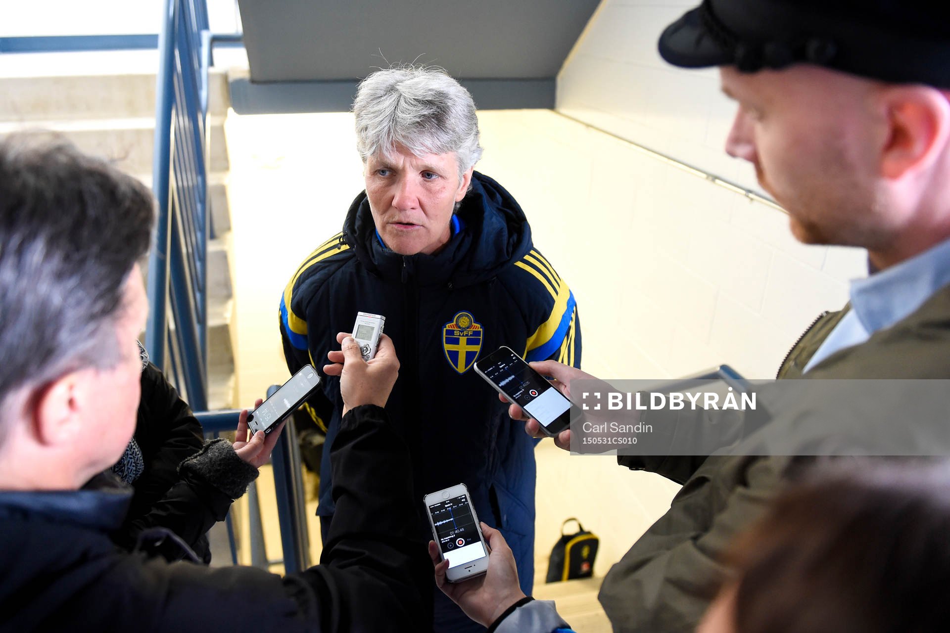 Sveriges Förbundskapten Pia Sundhage