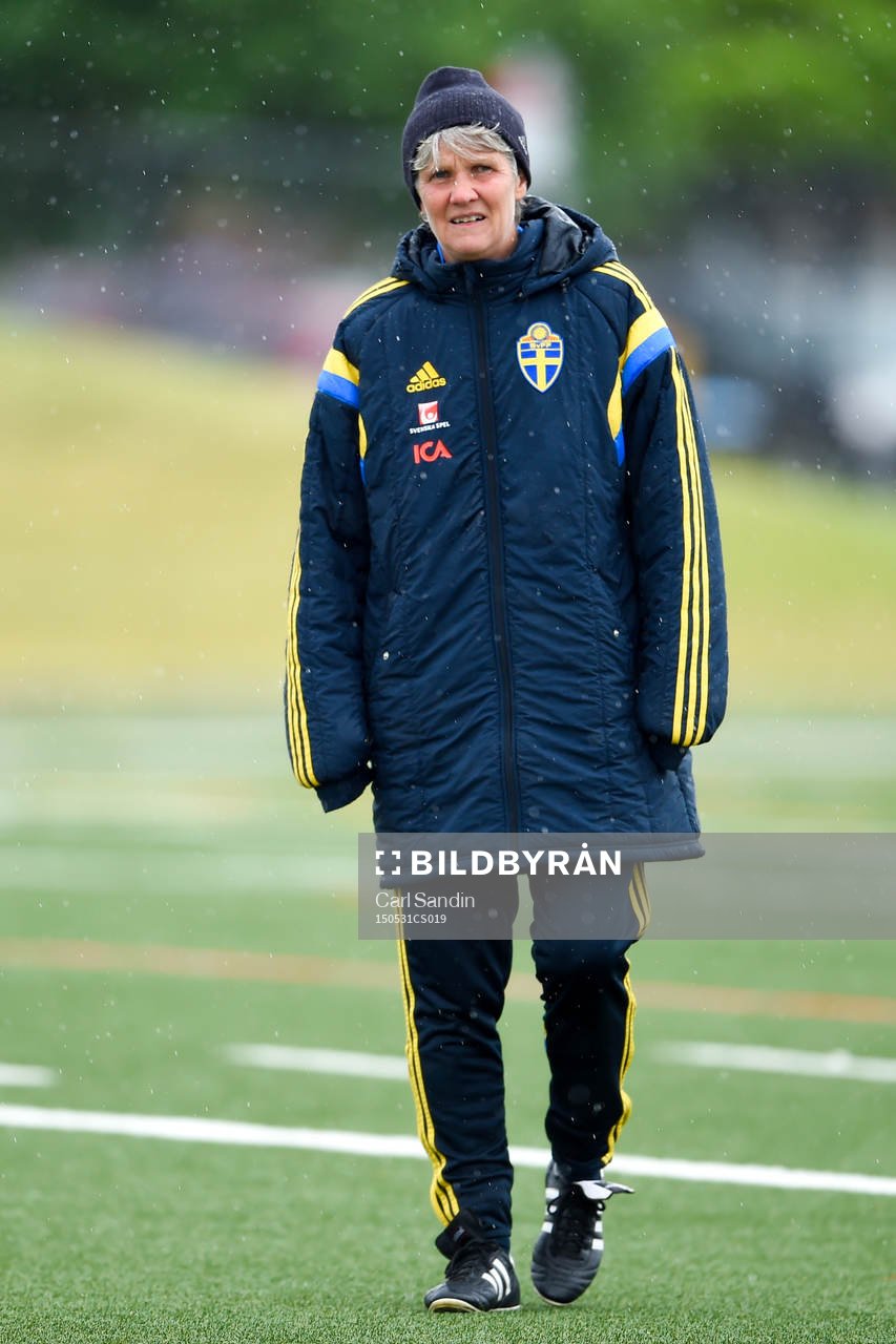 Sveriges Förbundskapten Pia Sundhage