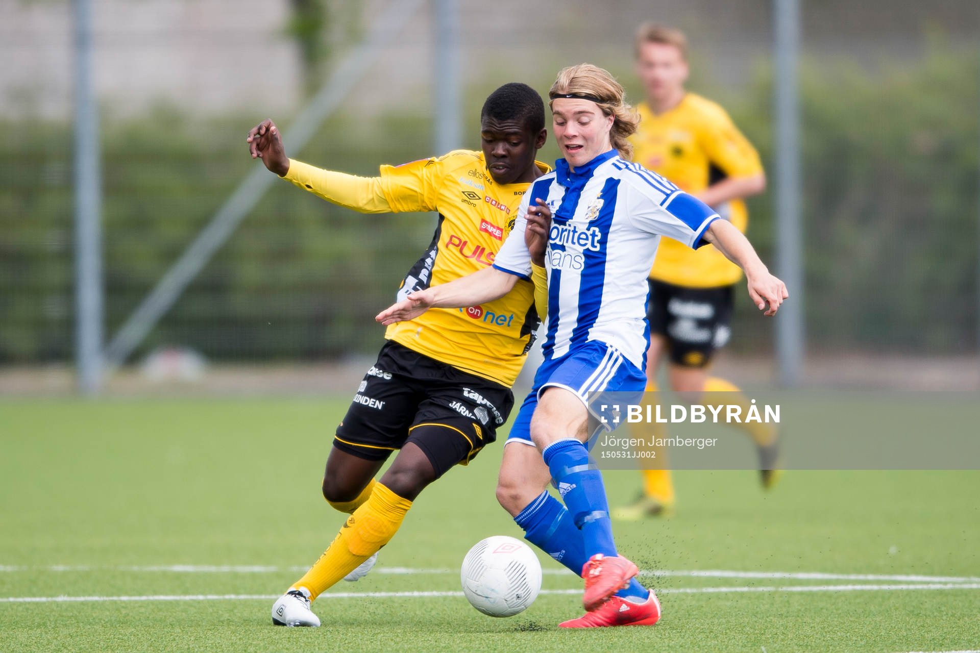 IFK Göteborgs Victor Olofsson och Elfsborgs Chris Makindu