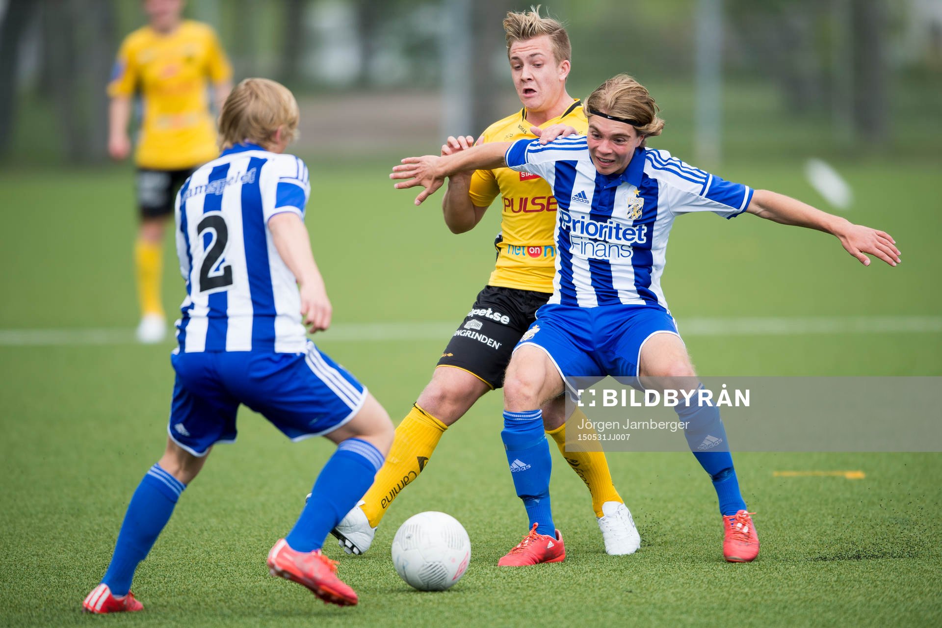 IFK Göteborgs Victor Olofsson och Elfsborgs Noel Jonsson i