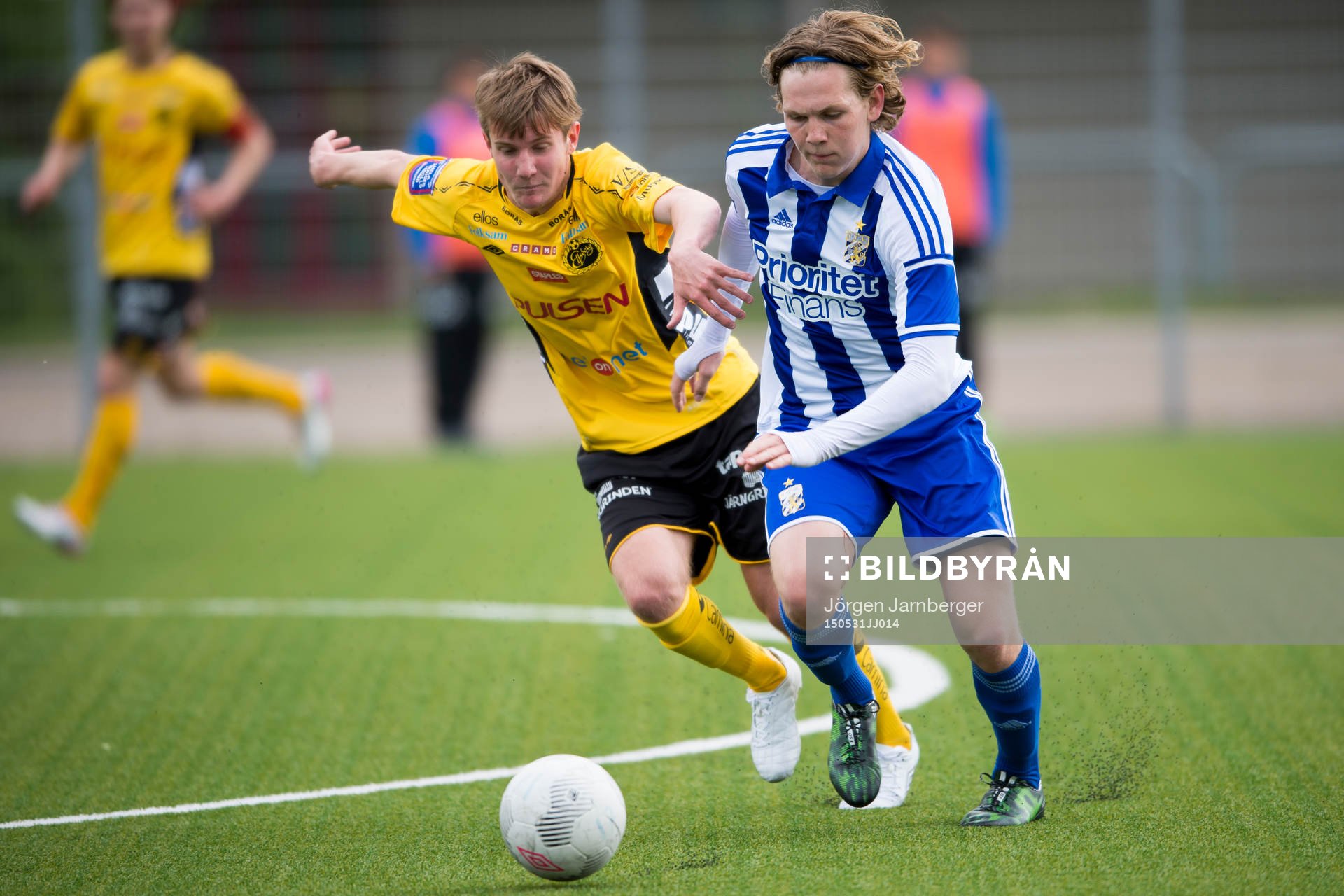 IFK Göteborgs Jakob Sellhed och Elfsborgs Johan Andersson