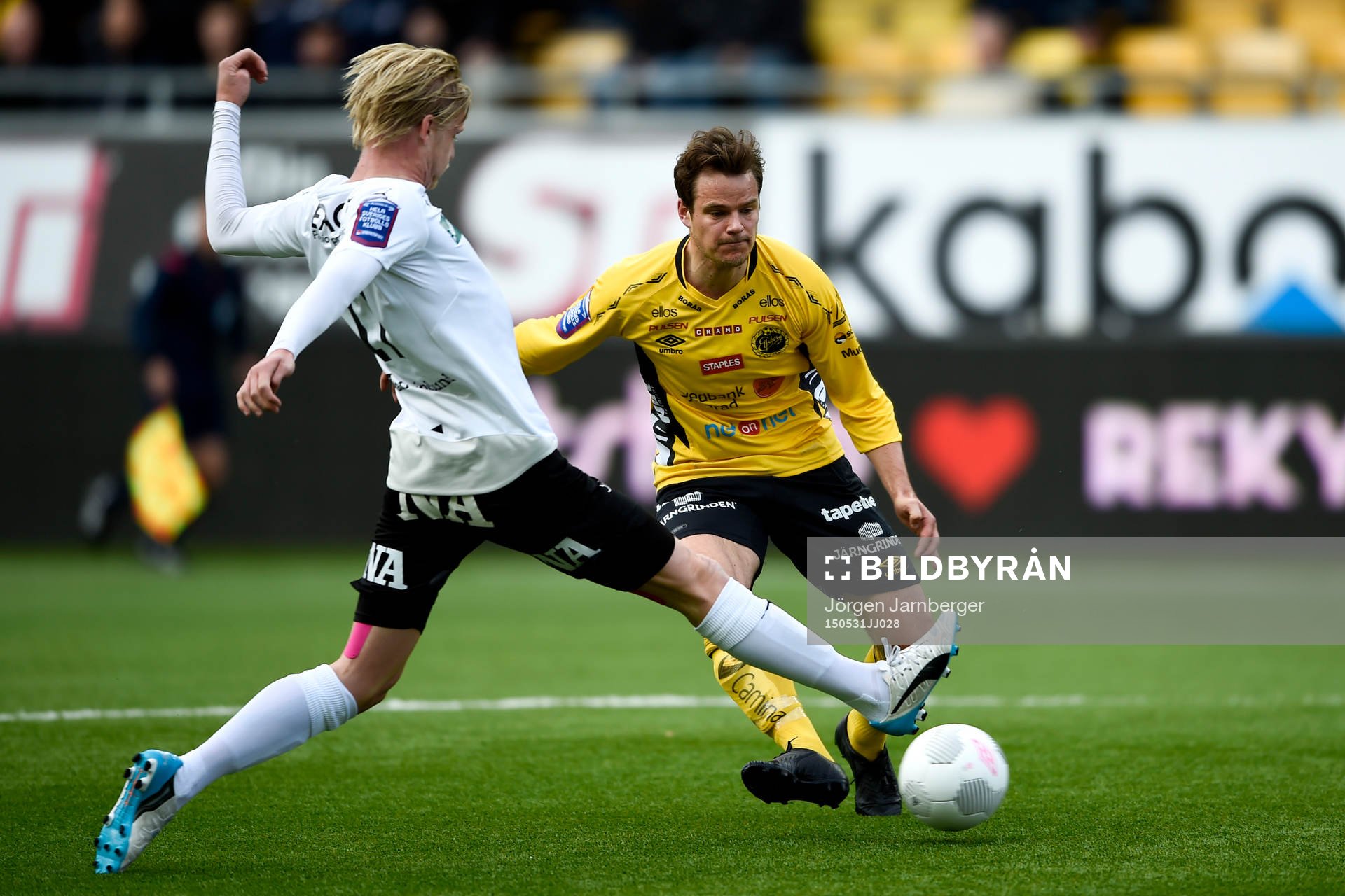 Elfsborgs Henning Hauger och Örebros Karl Holmberg