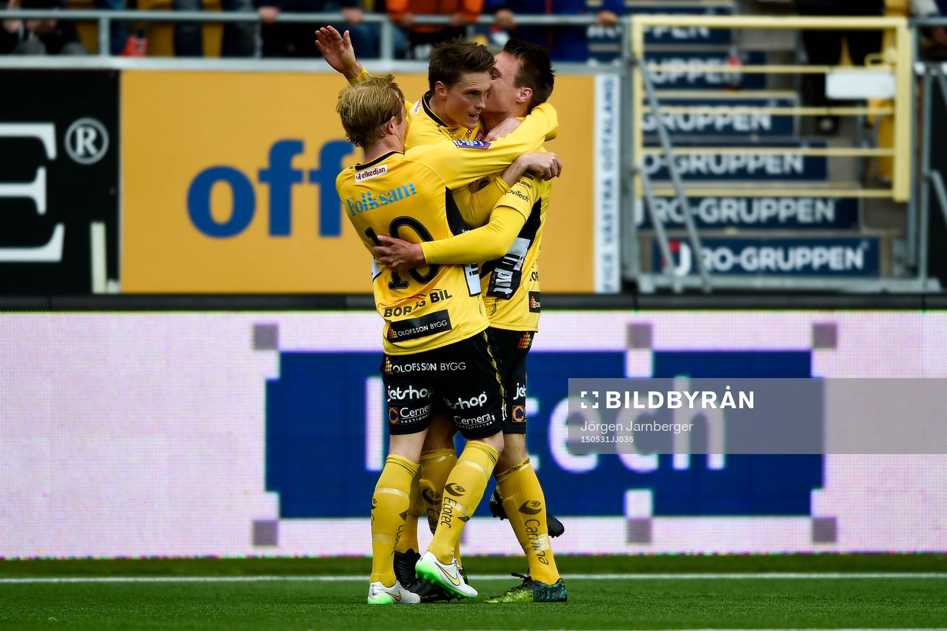 Elfsborgs Lasse Nilsson jublar