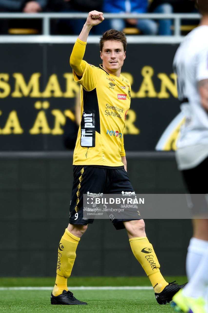 Elfsborgs Lasse Nilsson jublar