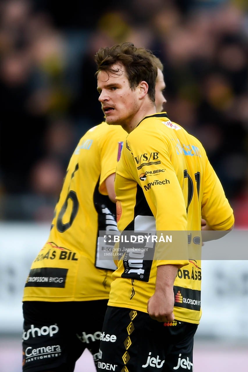 Elfsborgs Henning Hauger jublar