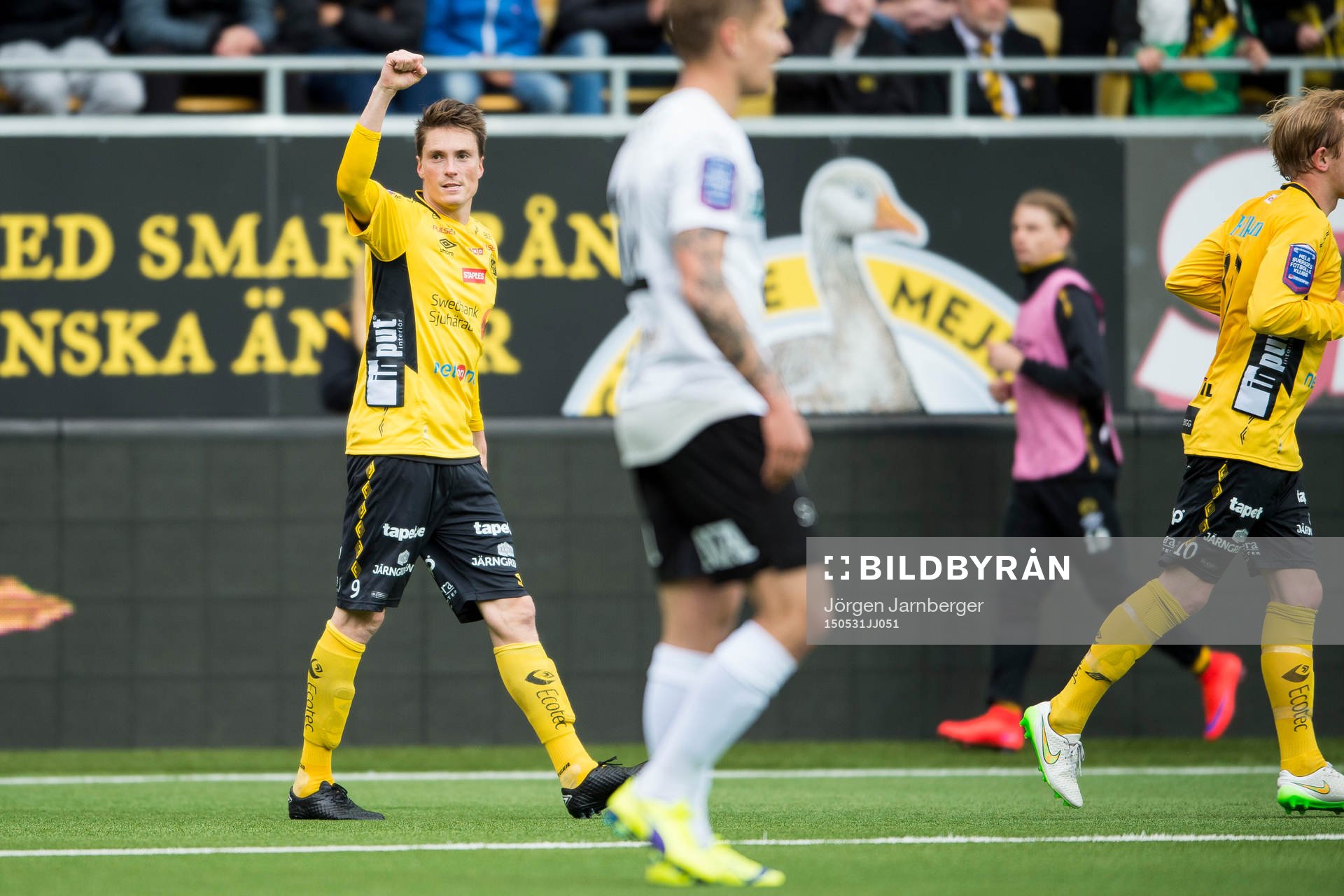 Elfsborgs Lasse Nilsson jublar