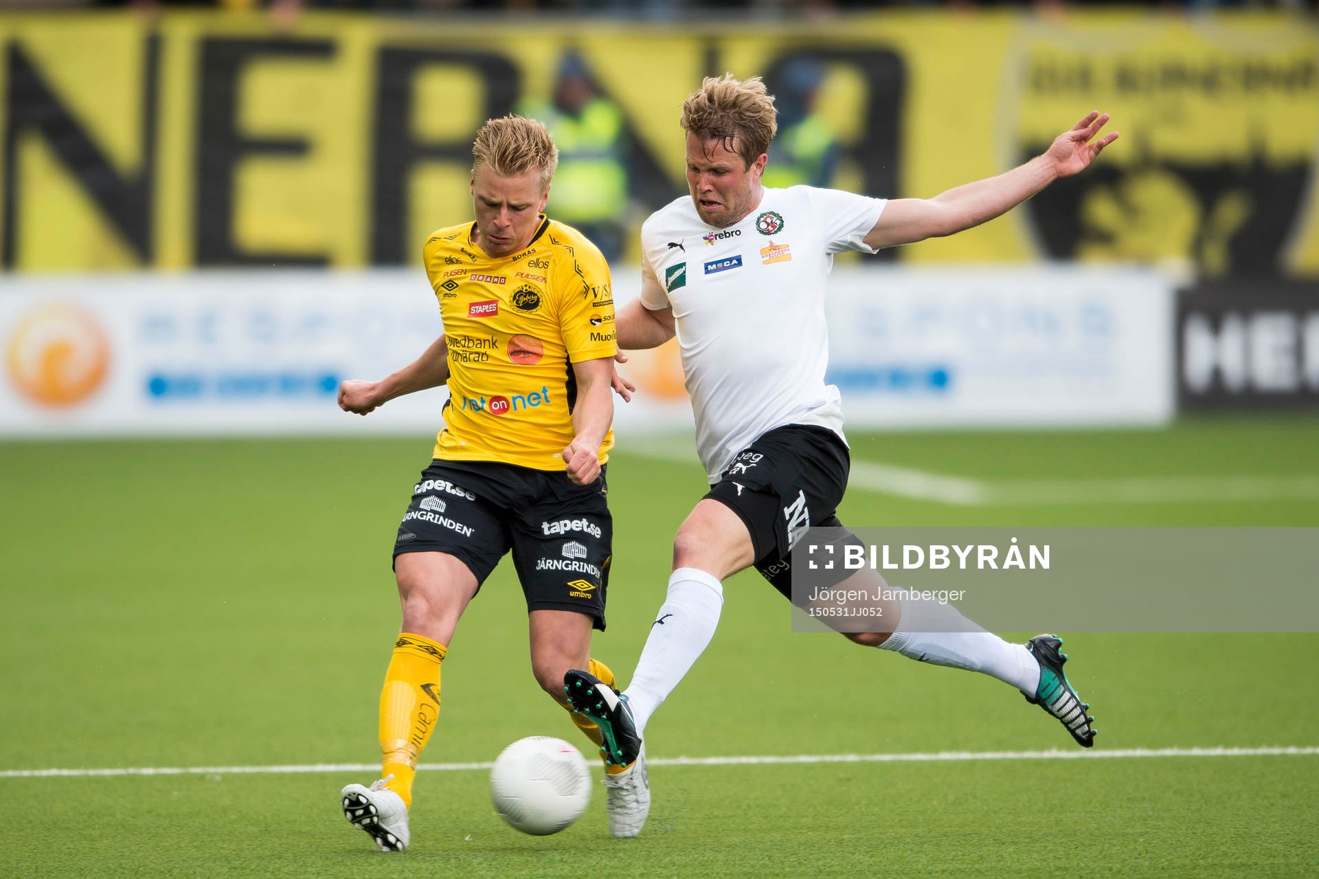 Elfsborgs Per Frick och Örebros Christoffer Wiktorsson