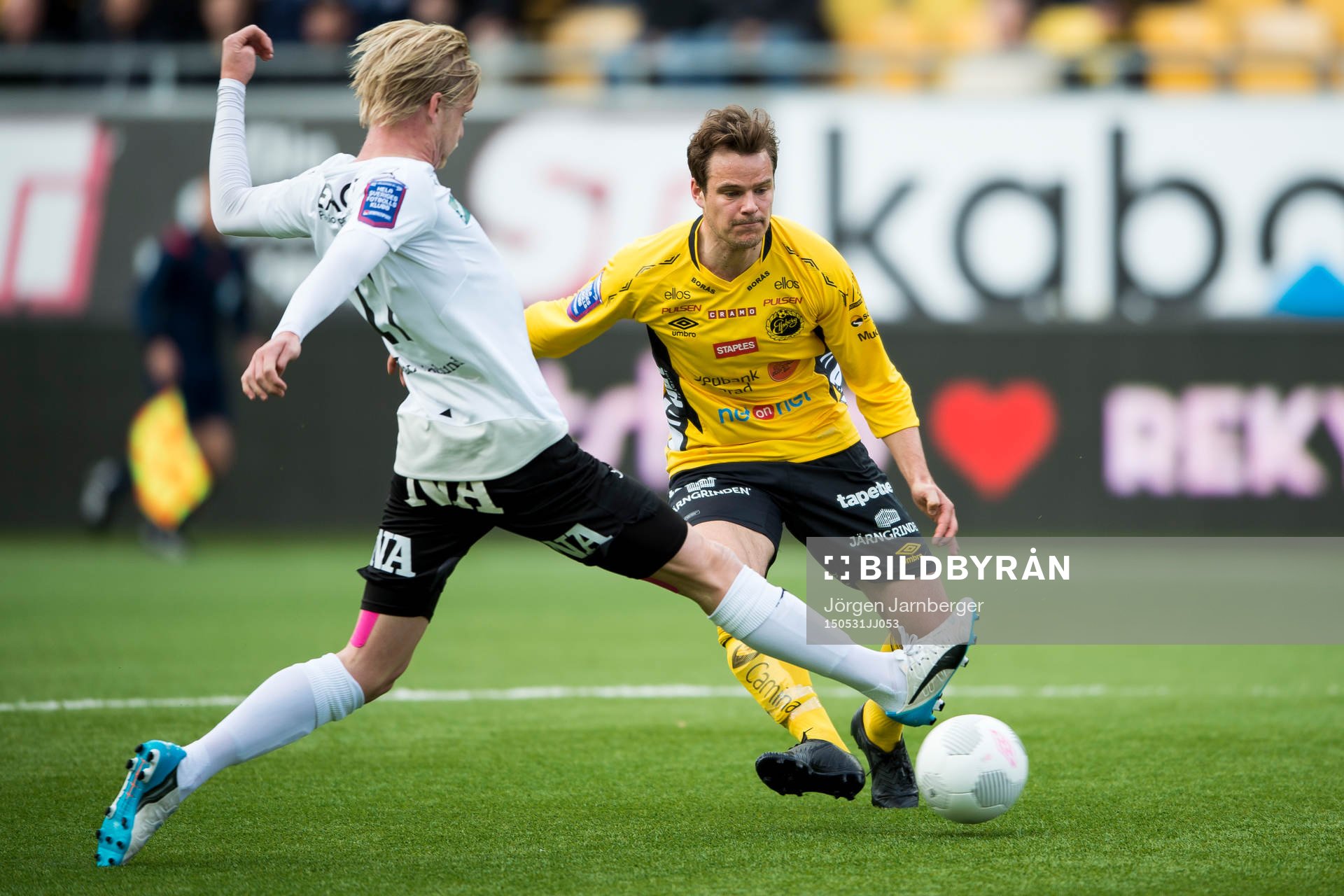 Elfsborgs Henning Hauger och Örebros Karl Holmberg