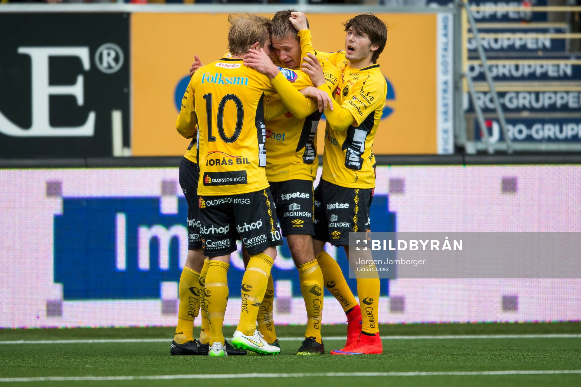 Elfsborgs Arber Zeneli, Viktor Prodell och Simon Lundevall