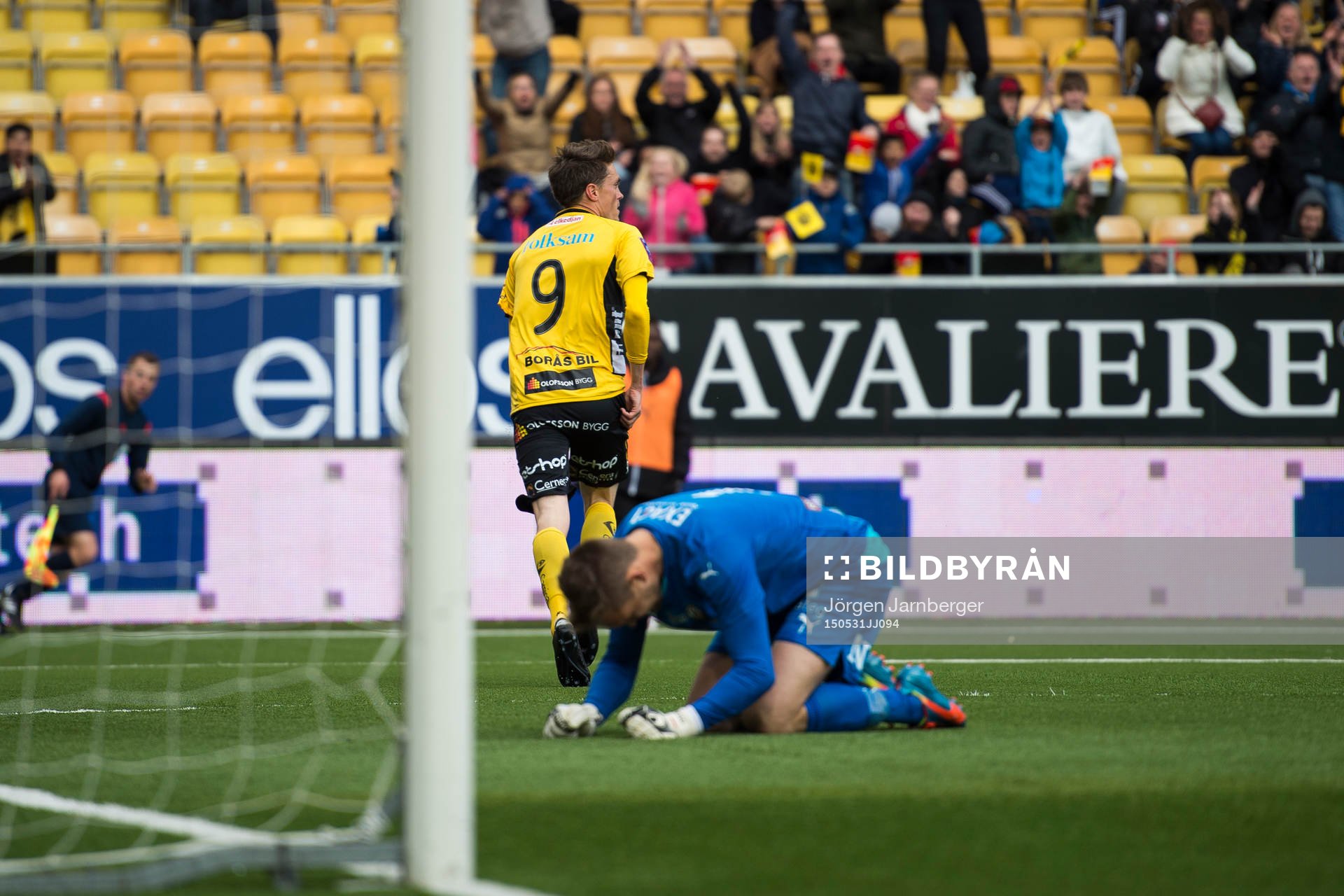 Elfsborgs Lasse Nilsson har kvitterat till 1-1 och Örebros