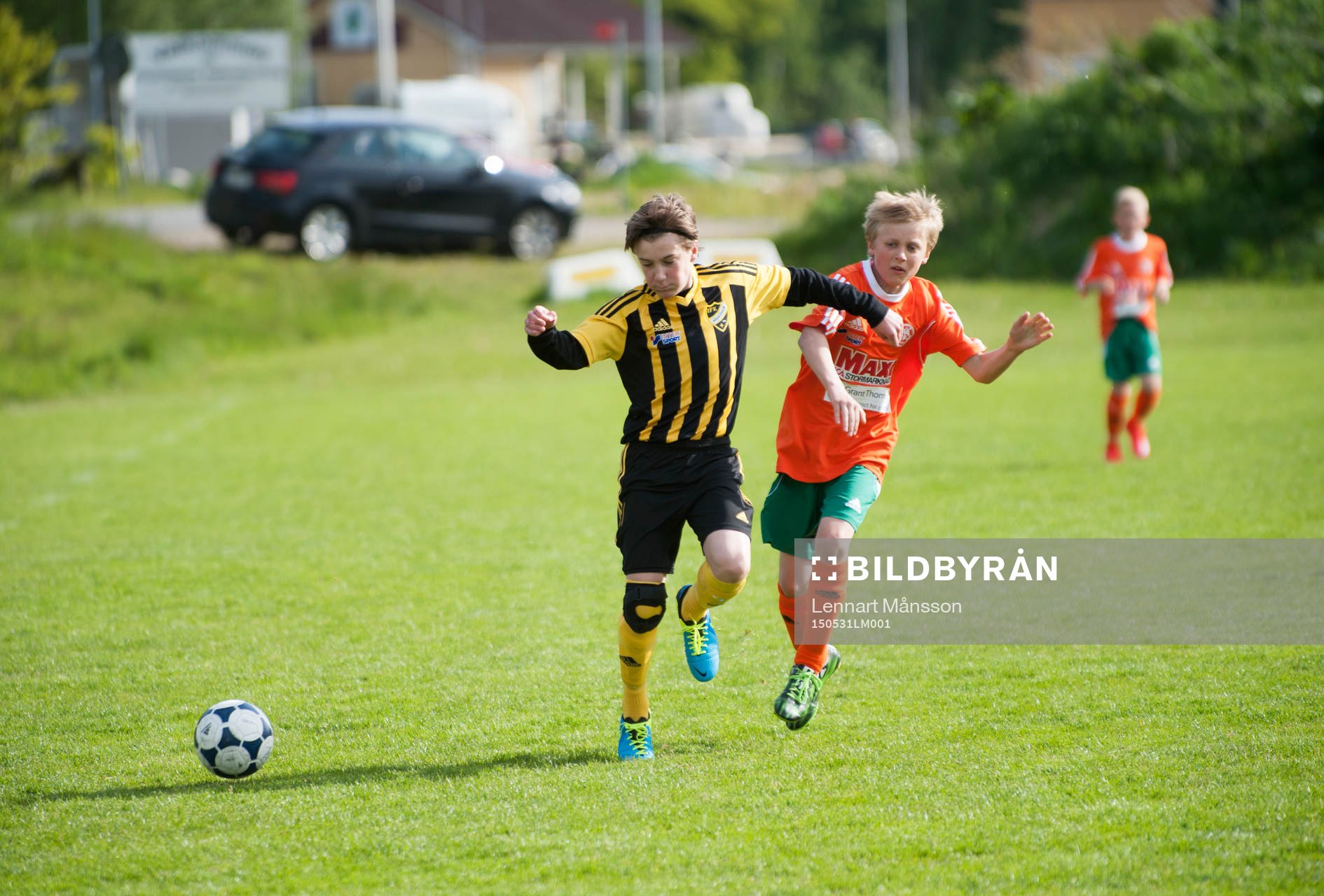 i matchen i P02, 13-åringar, mellan IFK Hässleholm och