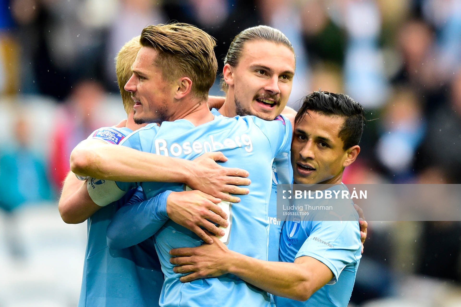 Malmö FFs Erik Johansson jublar