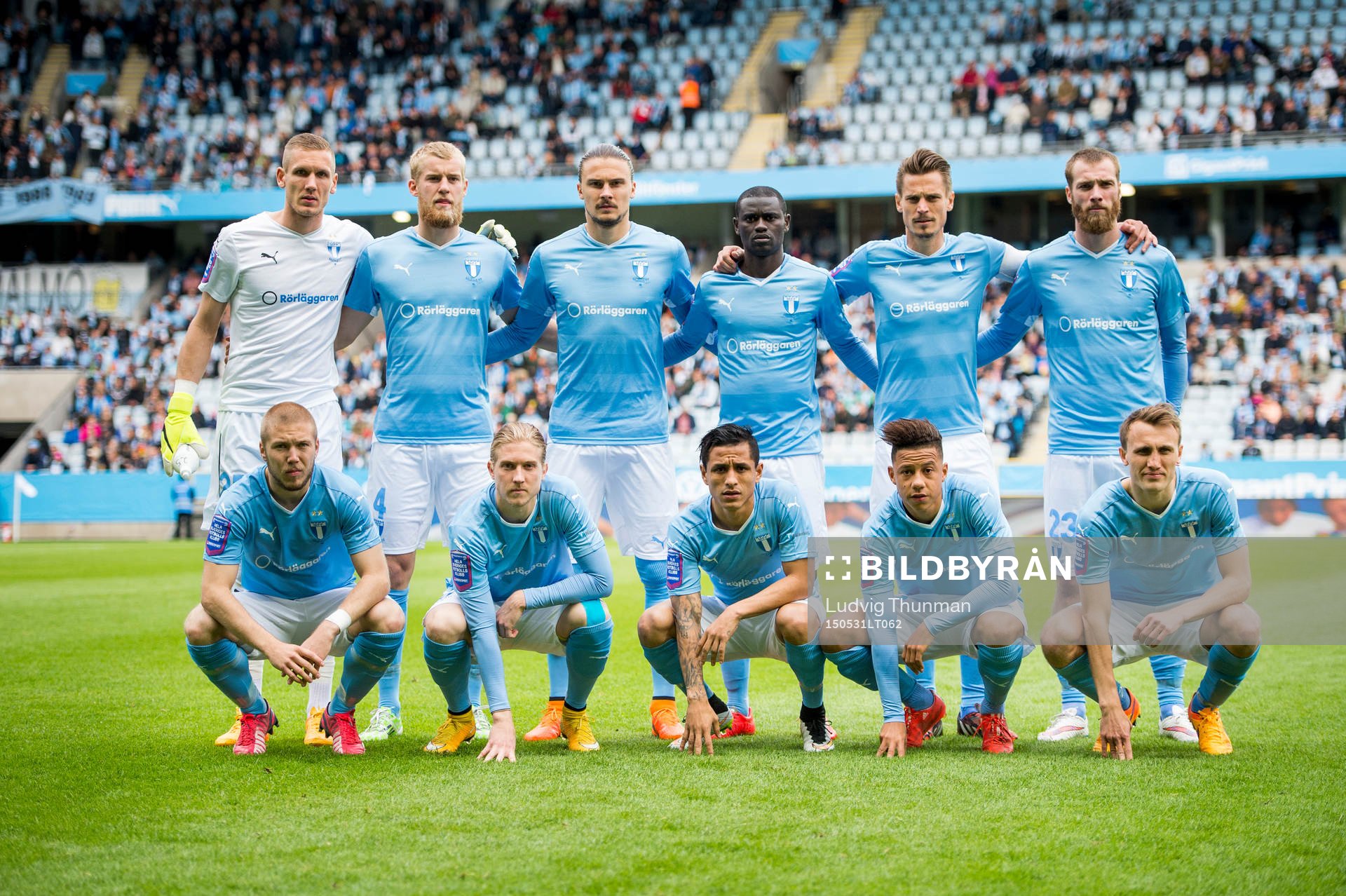 Malmö FFs startuppställning målvakt Robin Olsen, Filip