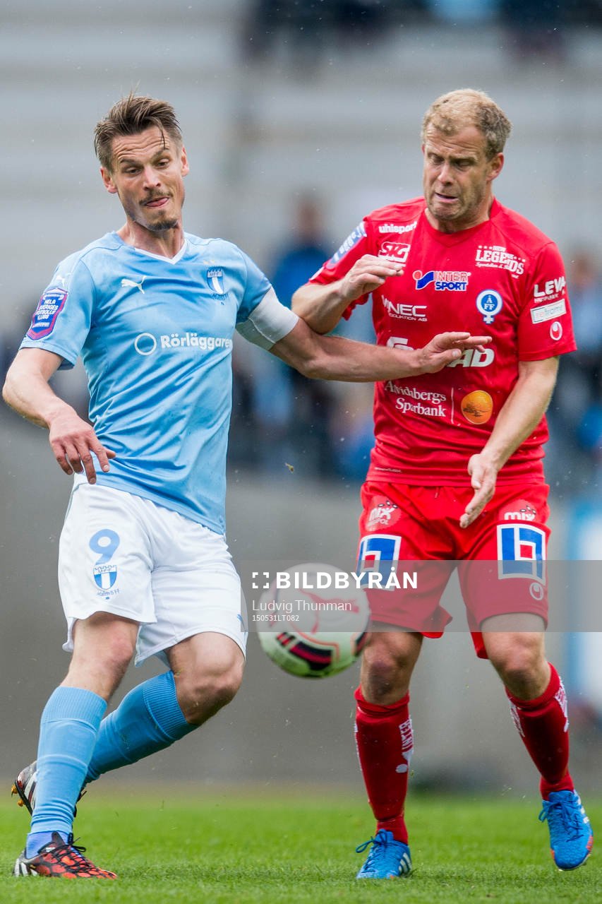 Malmö FFs Markus Rosenberg och Åtvidabergs Kristian