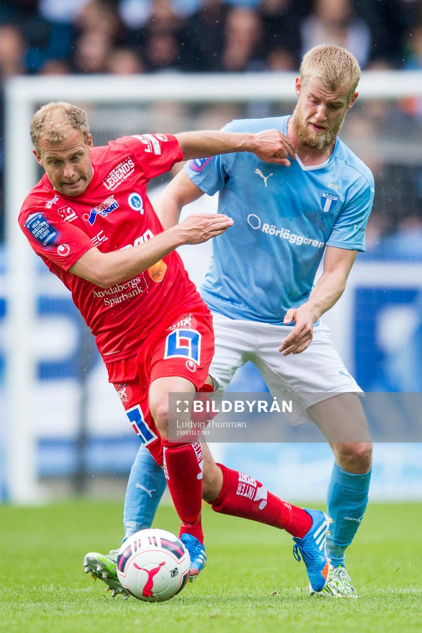 Åtvidabergs Kristian Bergström och Malmö FFs Filip