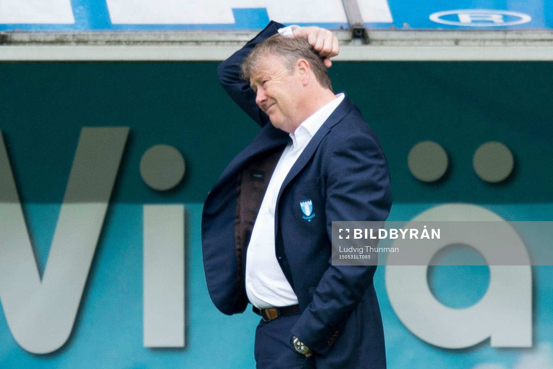 Malmö FFs tränare Åge Hareide deppar
