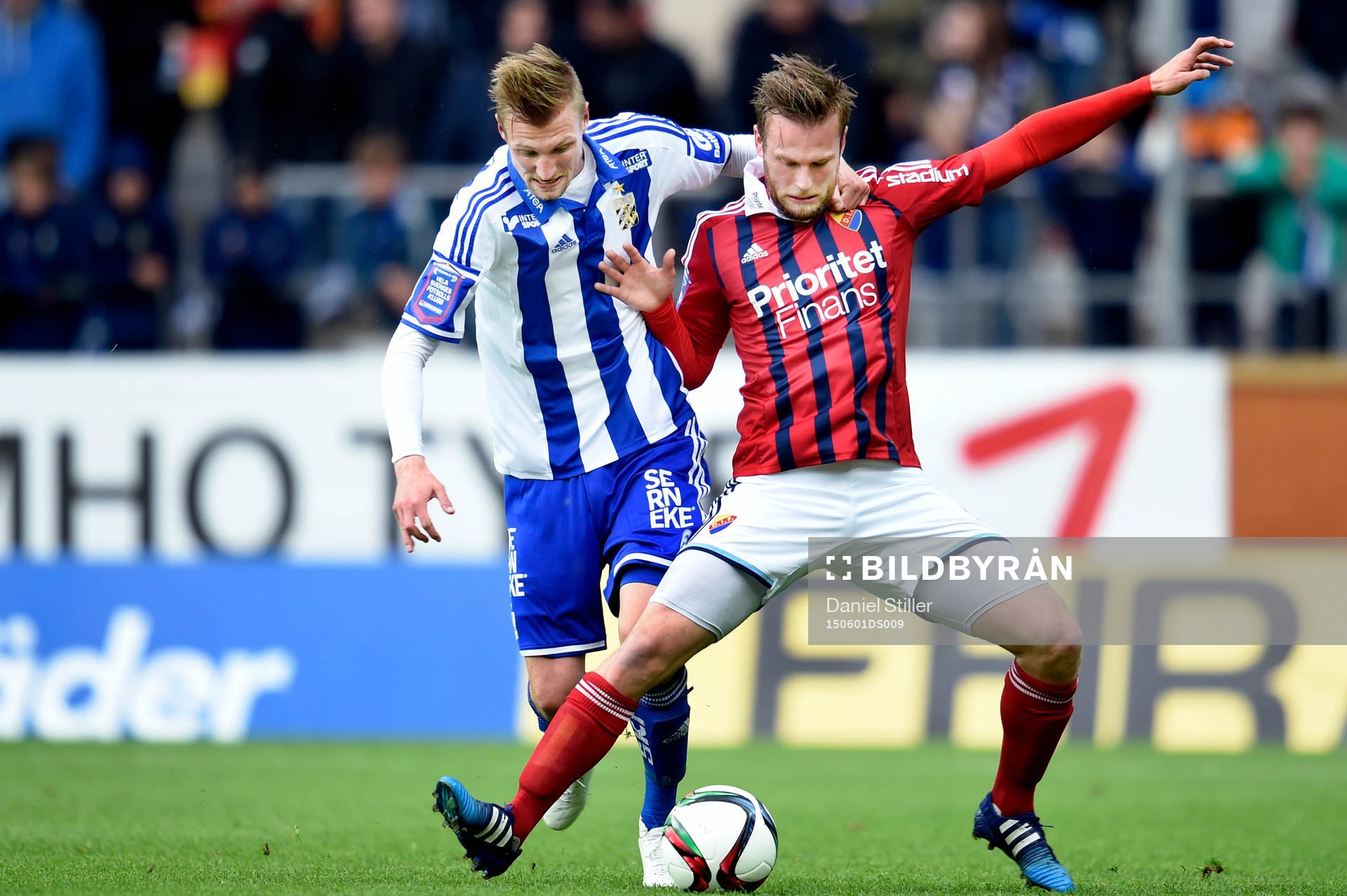 IFK Göteborgs Sebastian Eriksson och Djurgårdens