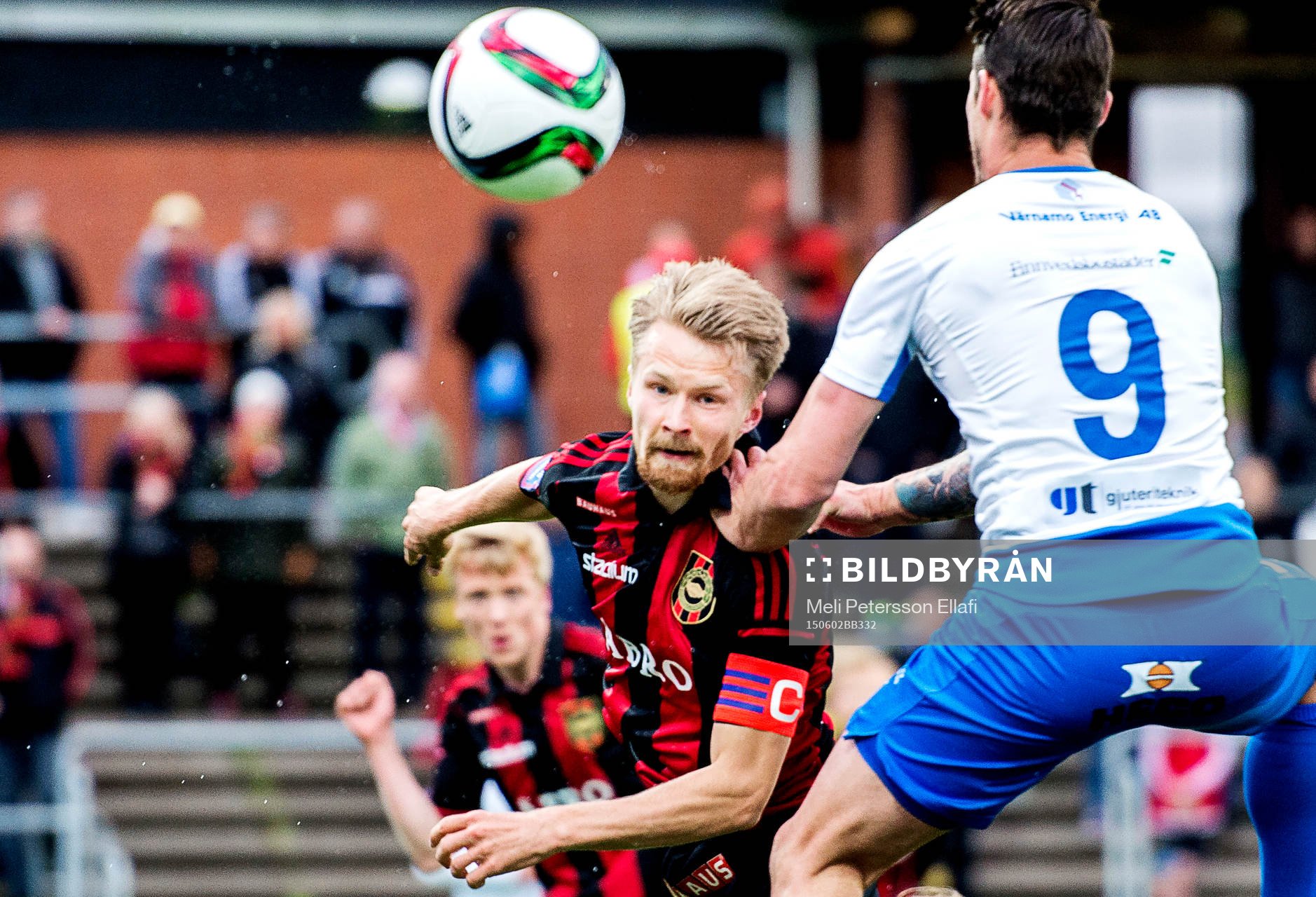 Brommapojkarnas Jacob Une Larsson och Värnamos Pär