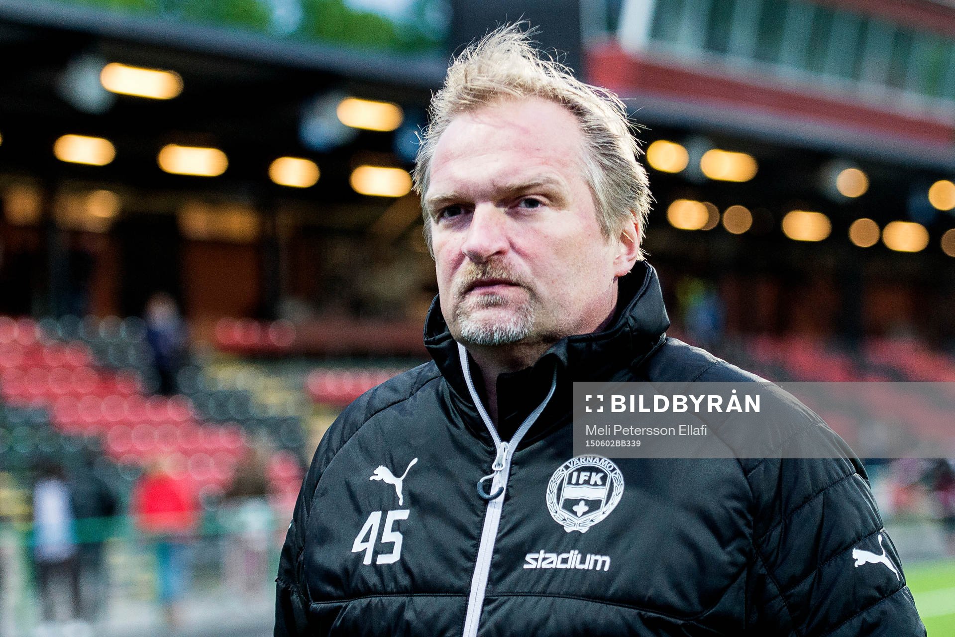 Värnamos tränare Peter Kuno Johansson