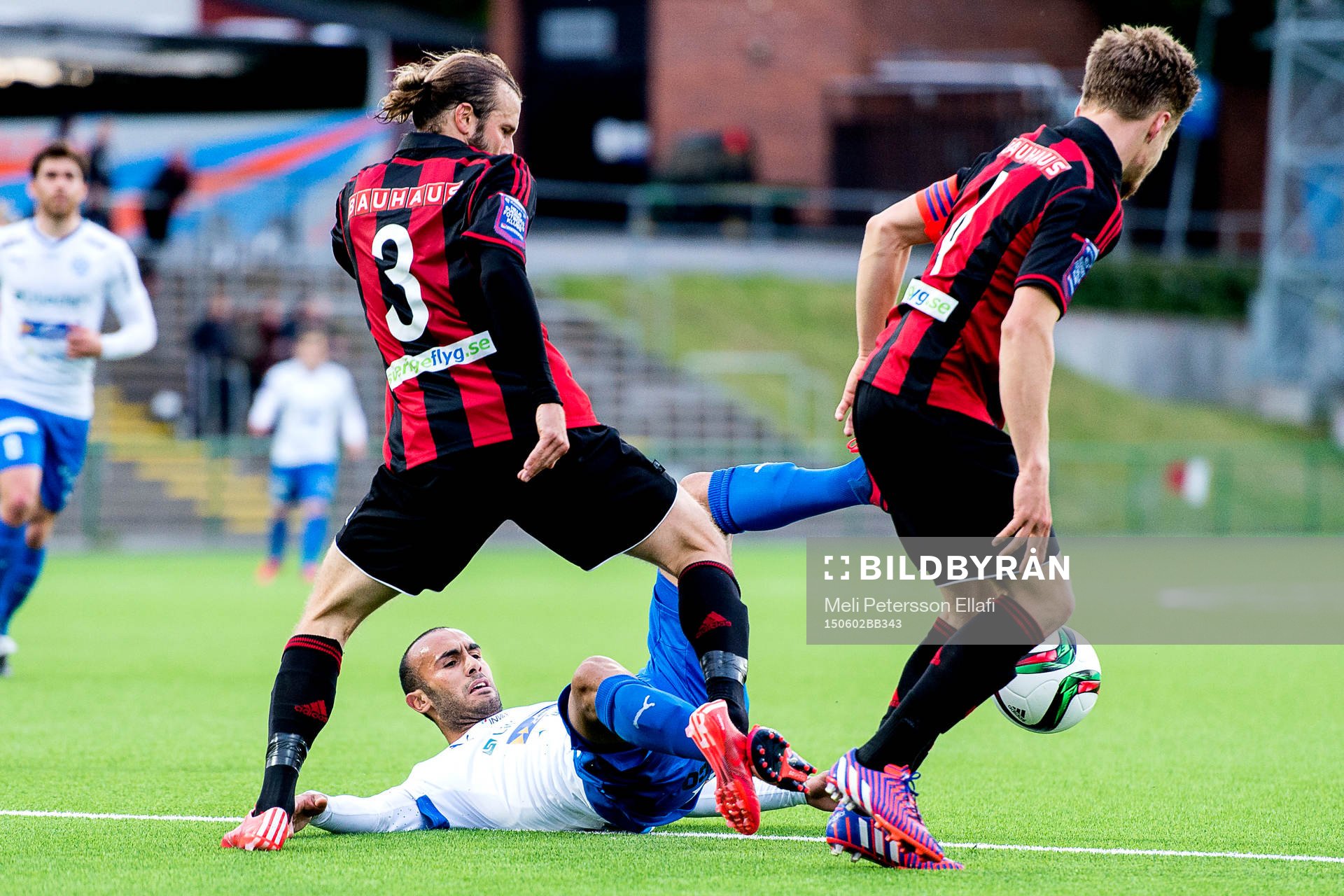 Värnamos Issam Jeball, Brommapojkarnas Fredric Jonson och