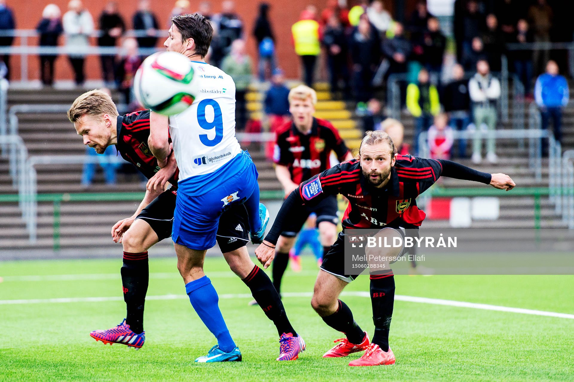Brommapojkarnas Jacob Une Larsson, Fredric Jonson  och