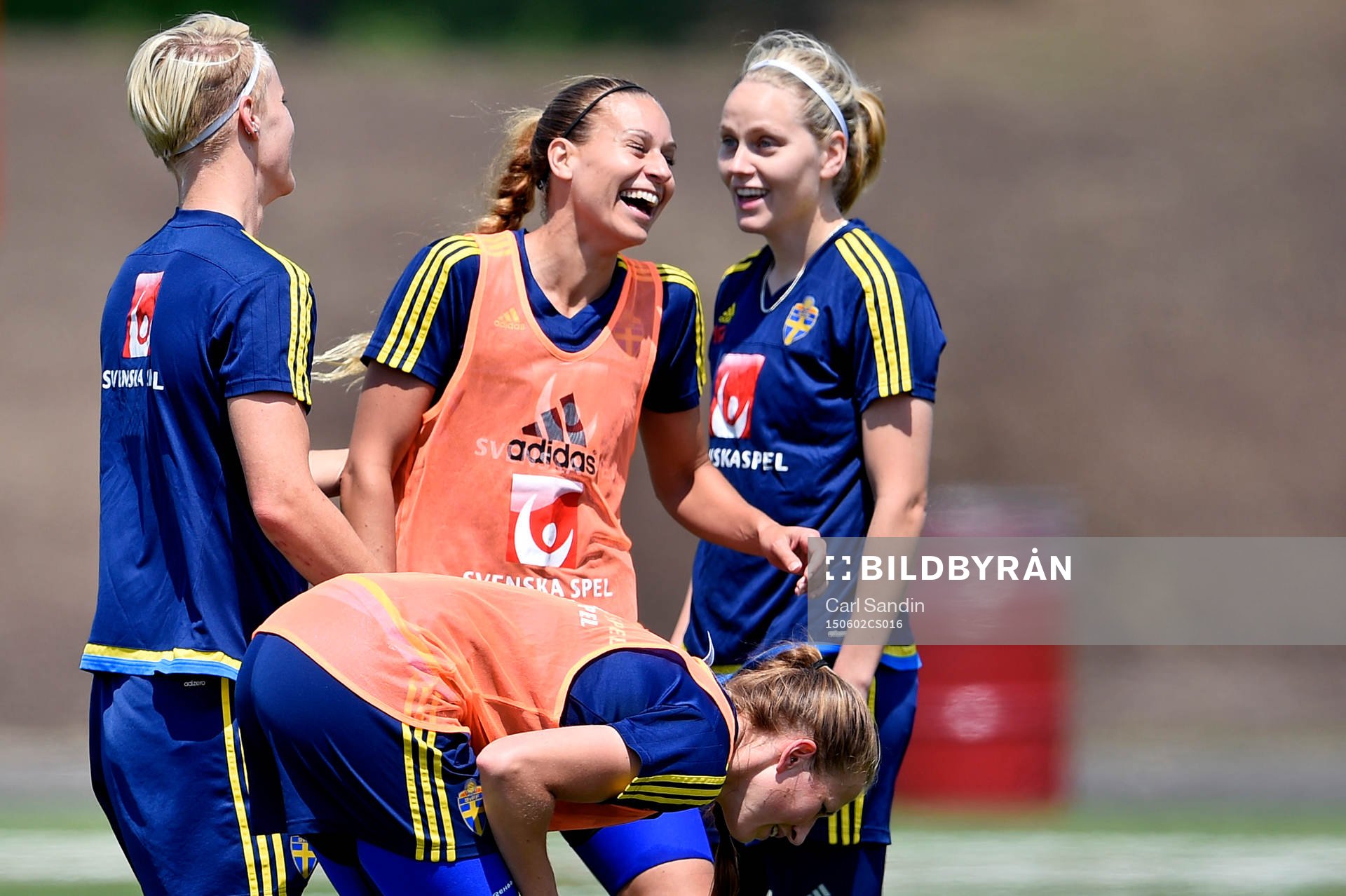 Sveriges Nilla Fischer, Charlotte Rohlin och Lisa Dahlkvist