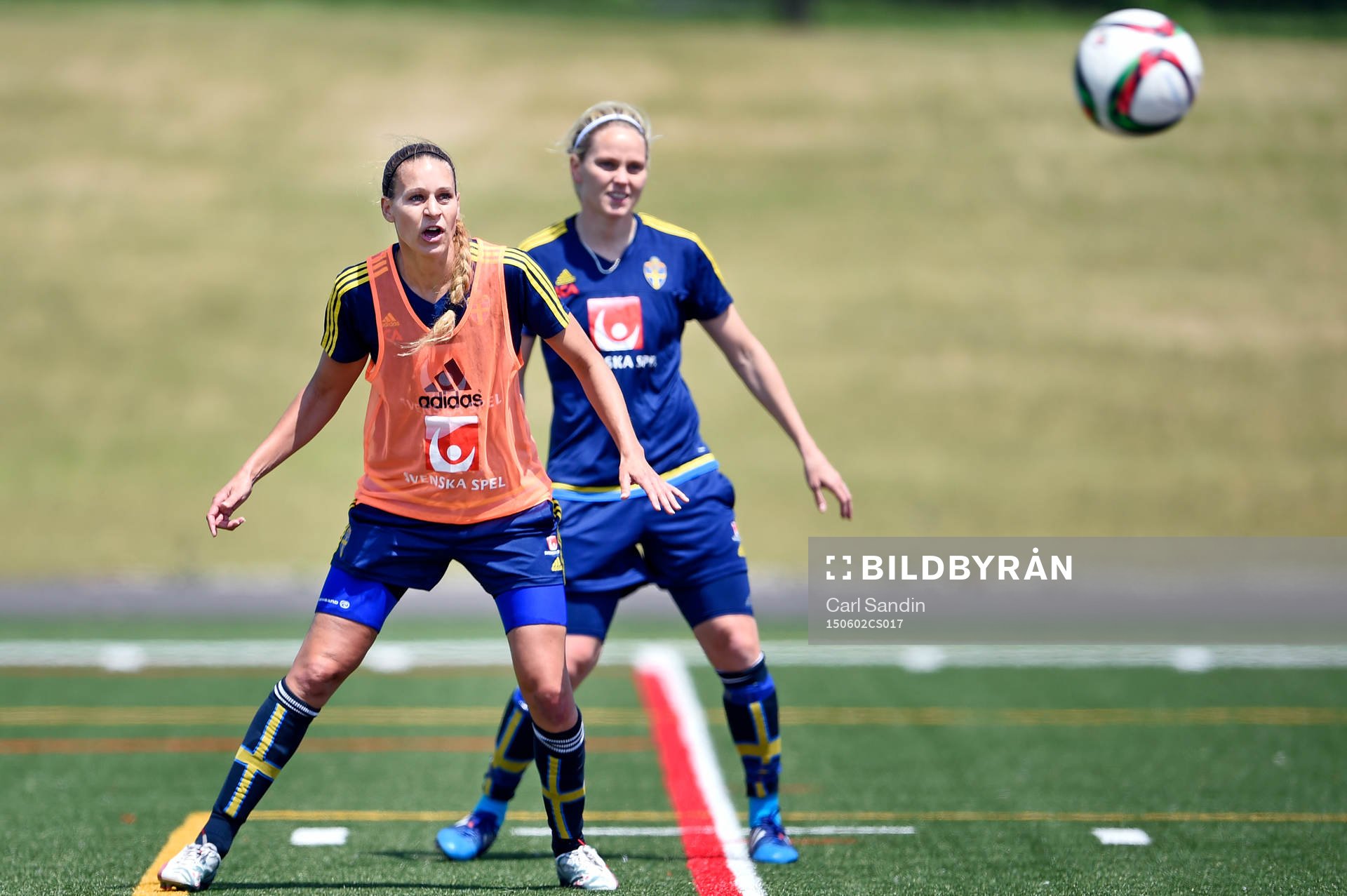 Sveriges Charlotte Rohlin och Lisa Dahlkvist