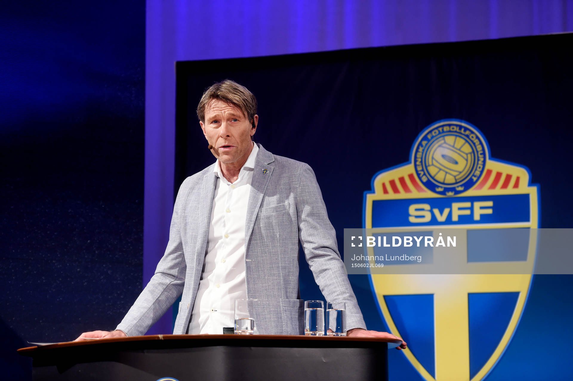 Sveriges förbundskapten Håkan Ericson