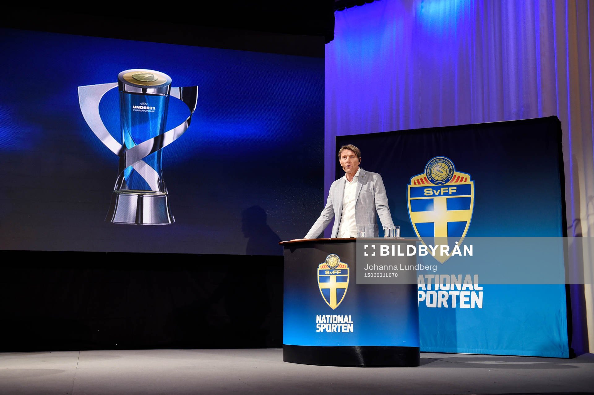 Sveriges förbundskapten Håkan Ericson