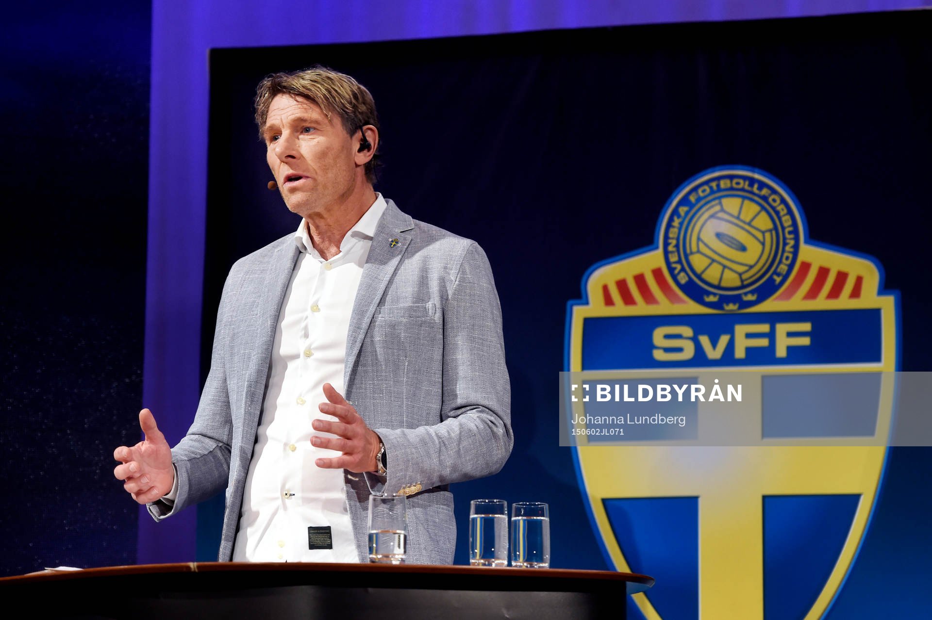Sveriges förbundskapten Håkan Ericson