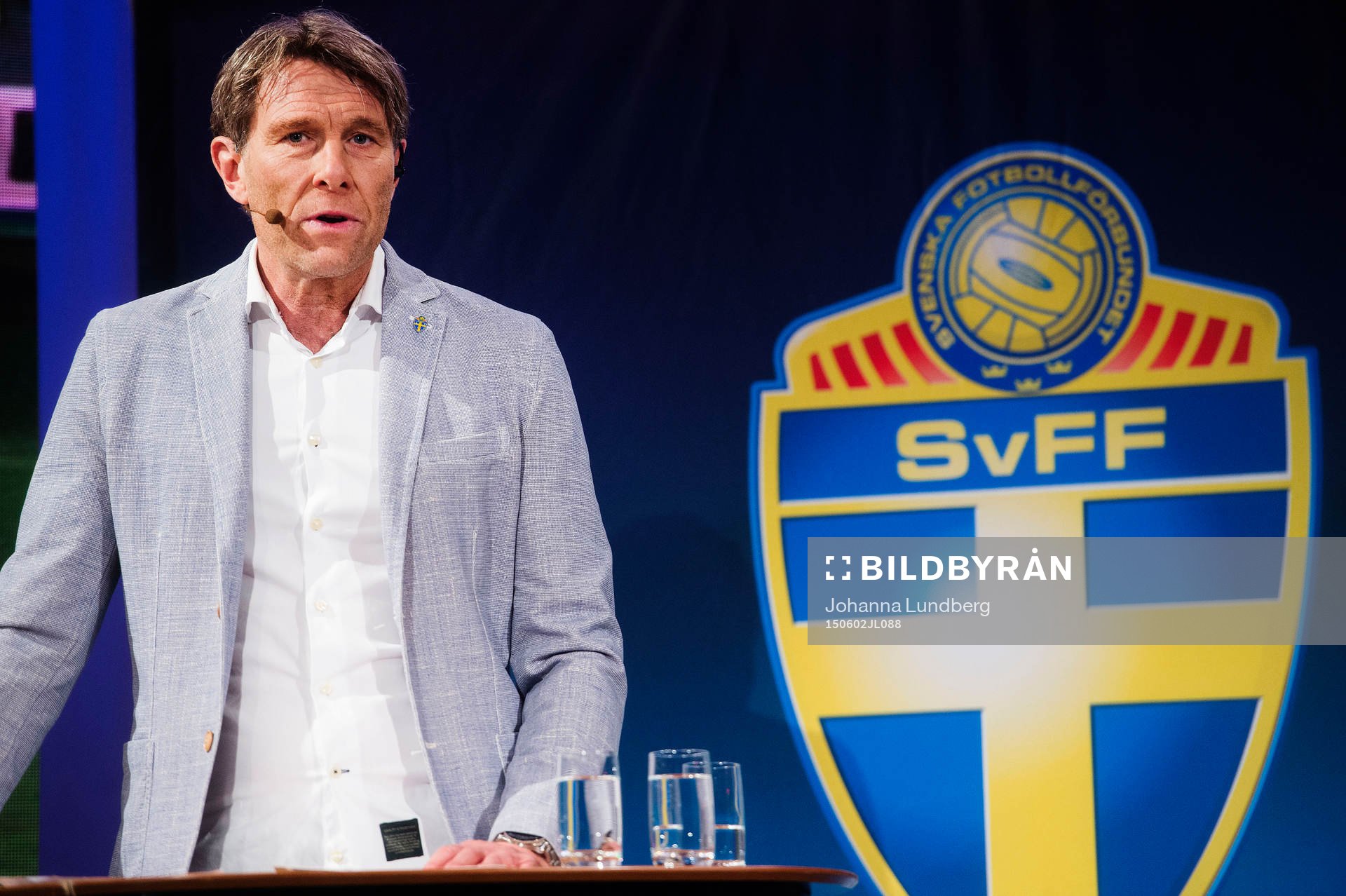 Sveriges förbundskapten Håkan Ericson