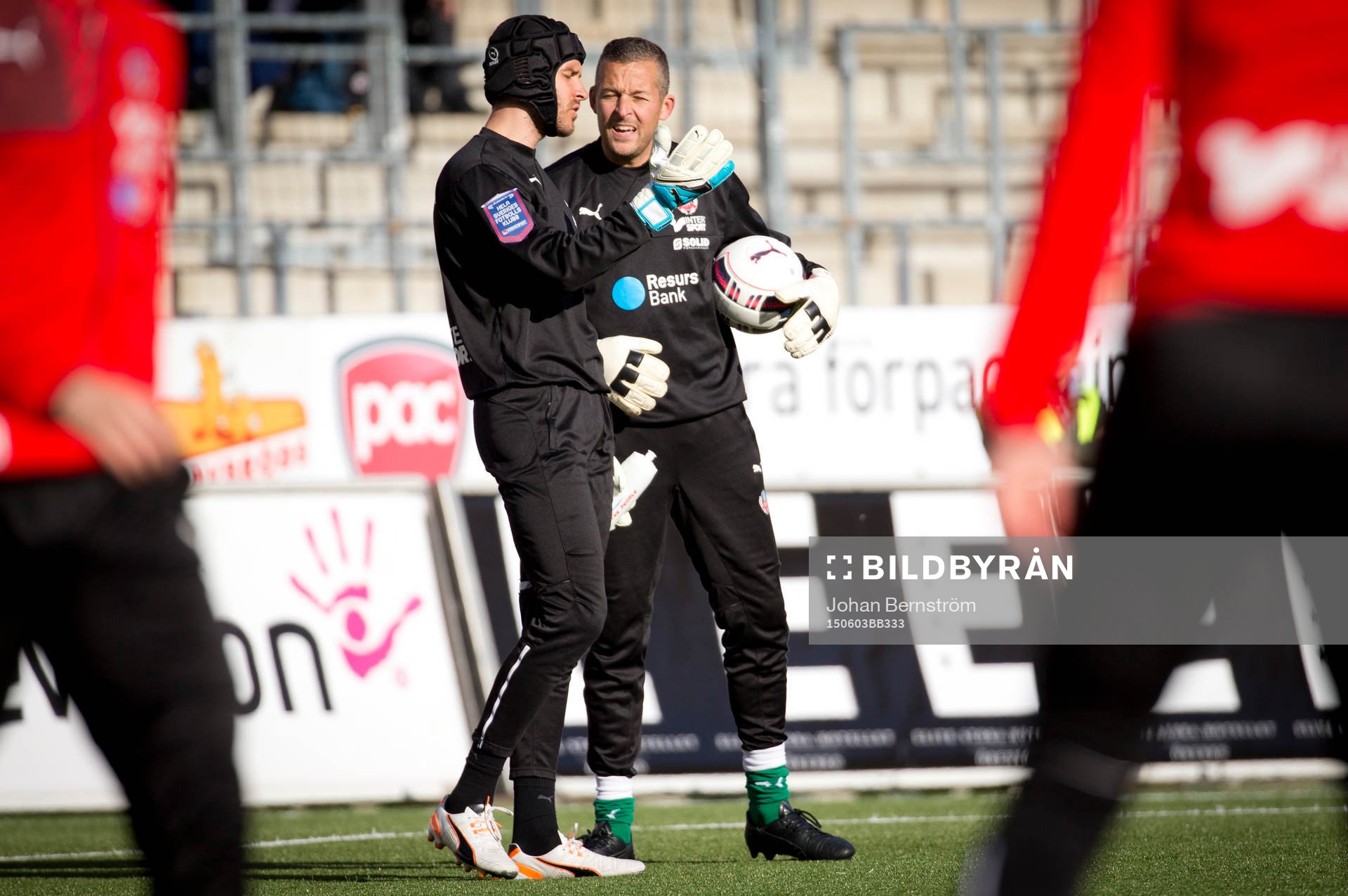 Helsingborgs målvakt Matt Pyzdrowski gör sin första