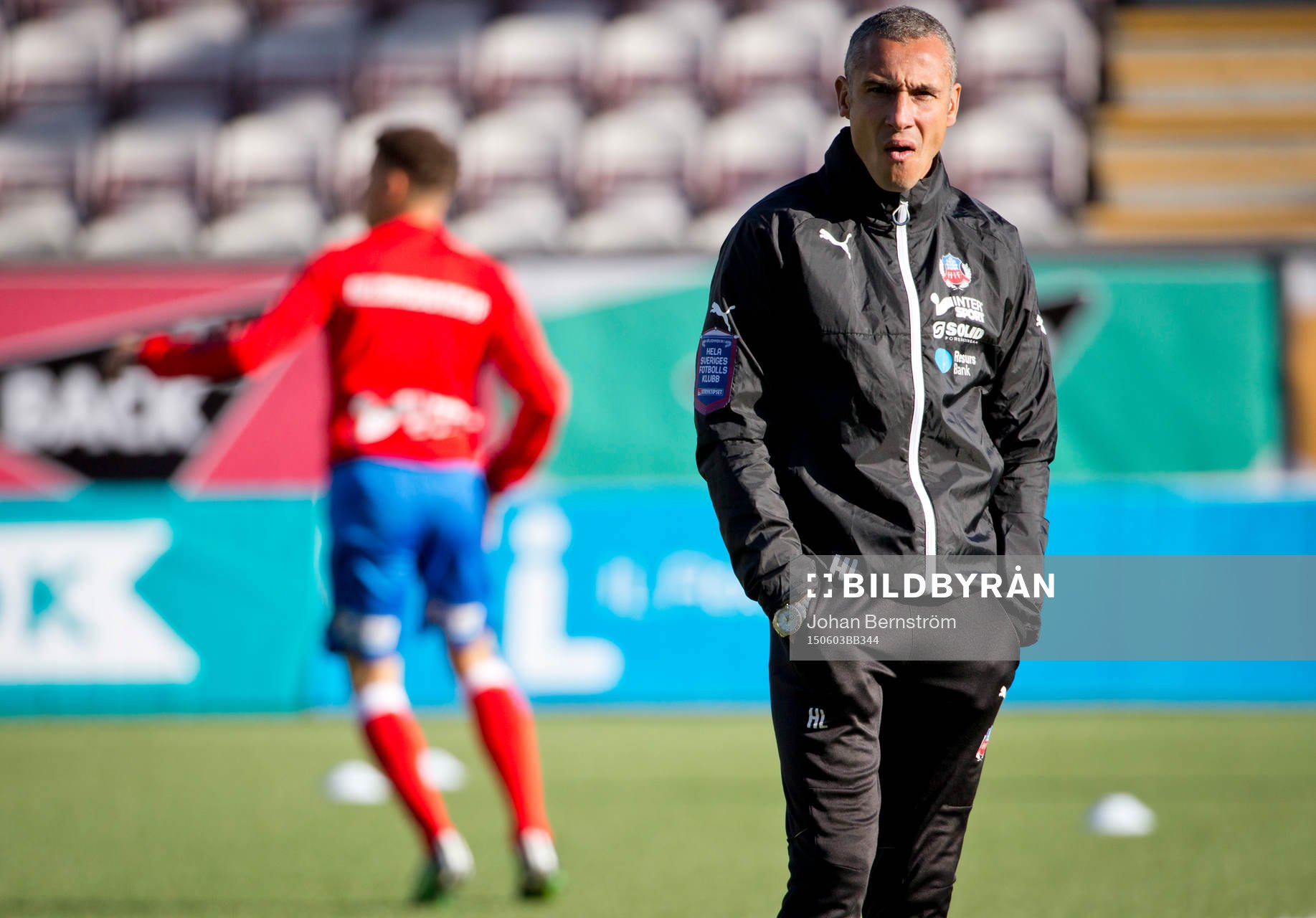 Helsingborgs manager Henrik Larsson