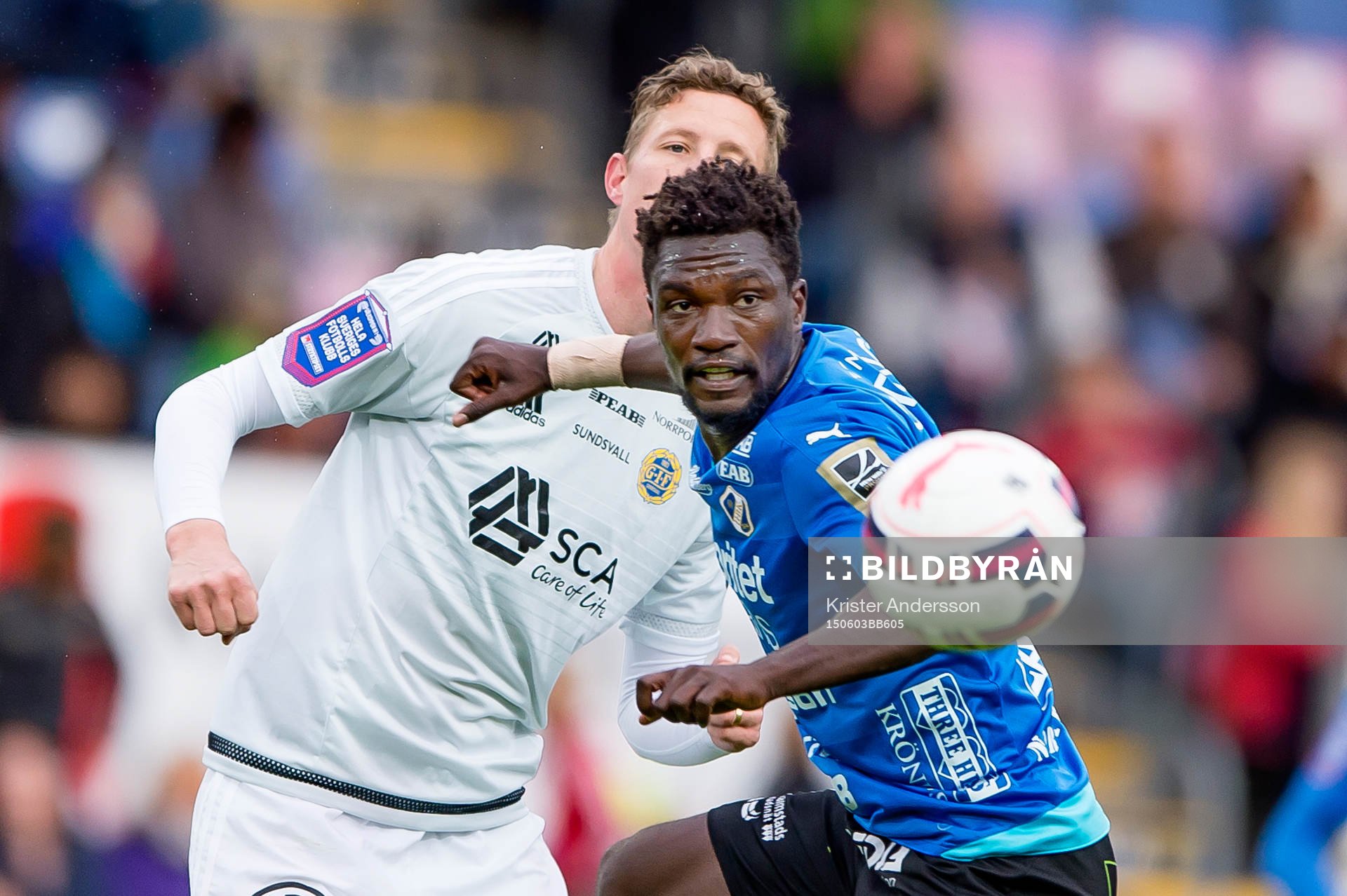 Halmstads King Osei Gyan