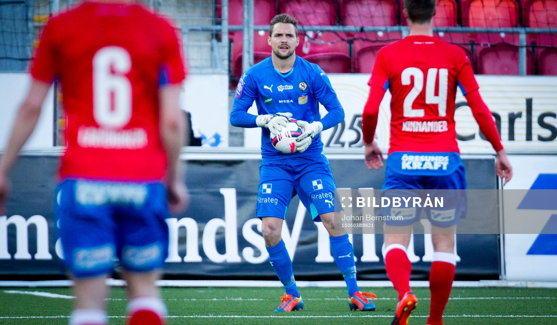 Örebros målvakt Oscar Jansson