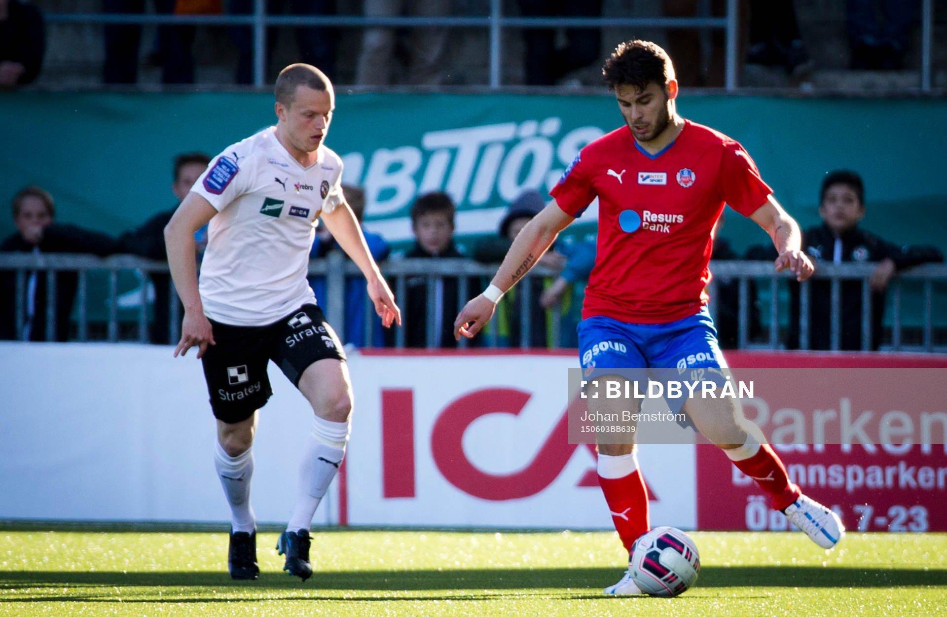 Örebros Daniel Gustavsson och Helsingborgs Astrit Ajdarevic