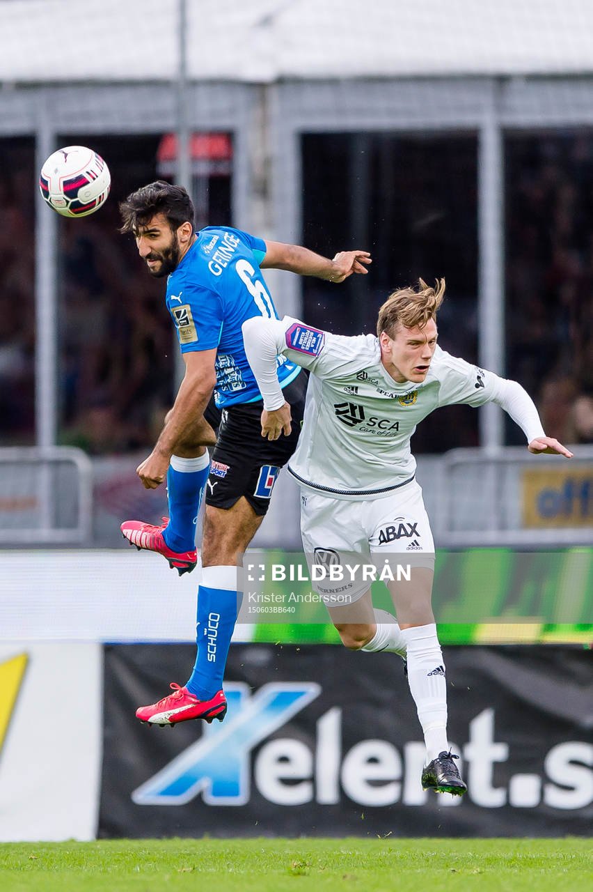 Halmstads Mohammed Ali Khan och Sundsvalls Leo Englund