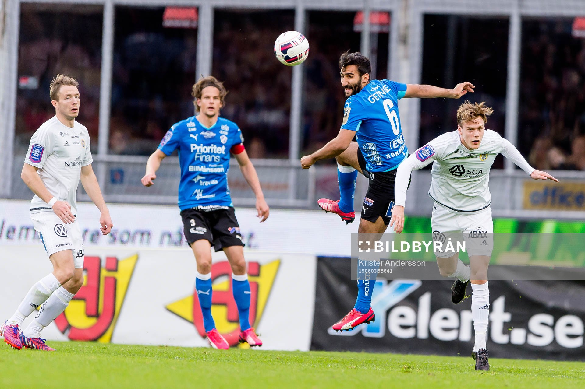 Halmstads Mohammed Ali Khan och Sundsvalls Leo Englund