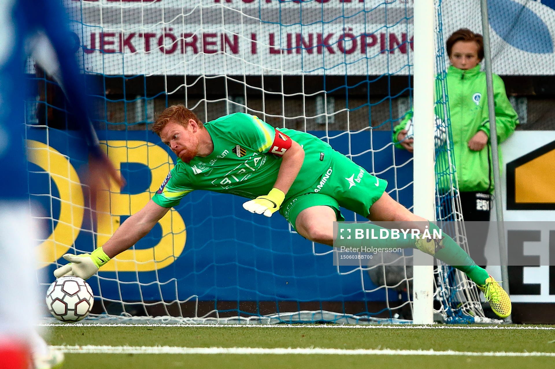 Häckens Målvakt Christoffer Källqvist