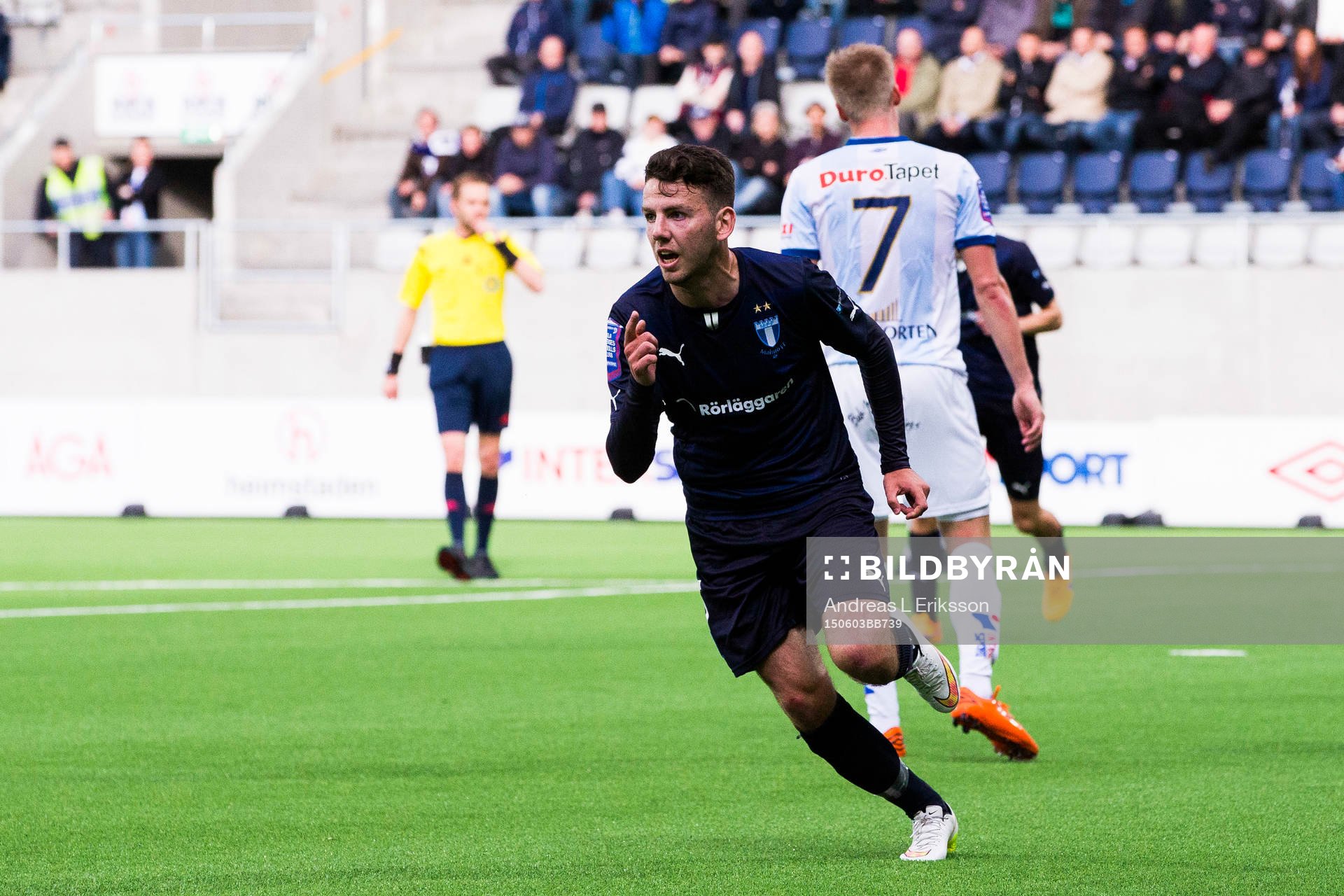 Malmö FFs Erdal Rakip jublar