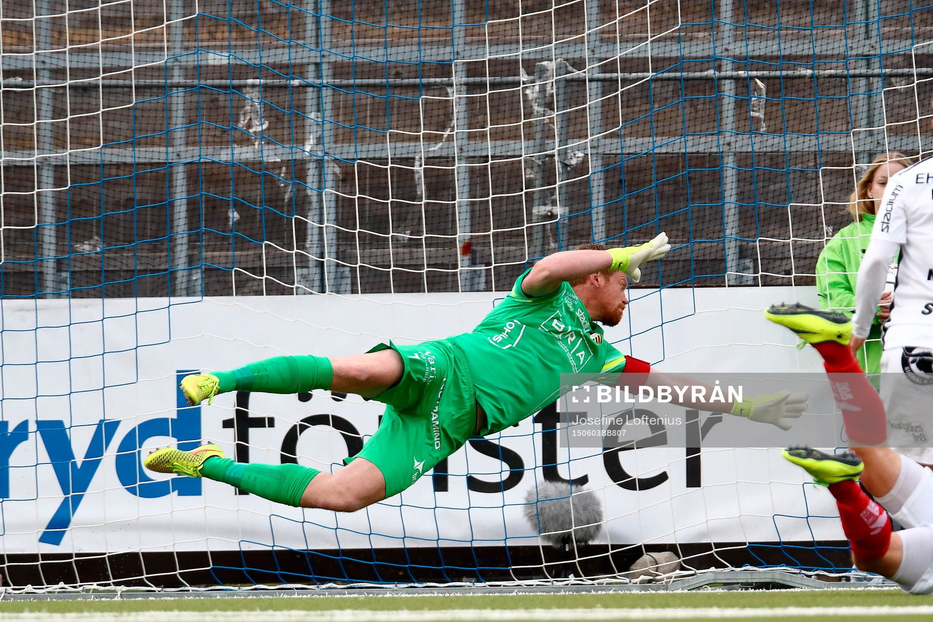 Häckens Målvakt Christoffer Källqvist