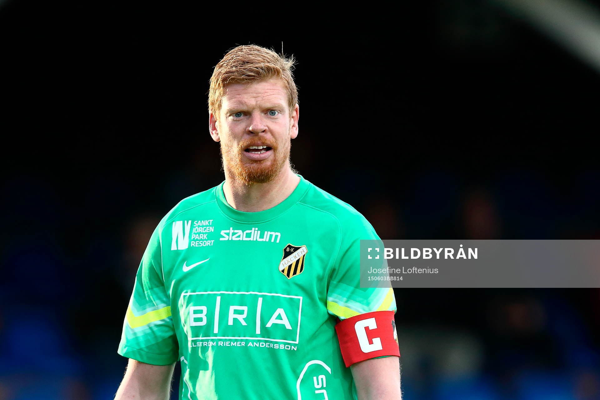 Häckens Målvakt Christoffer Källqvist