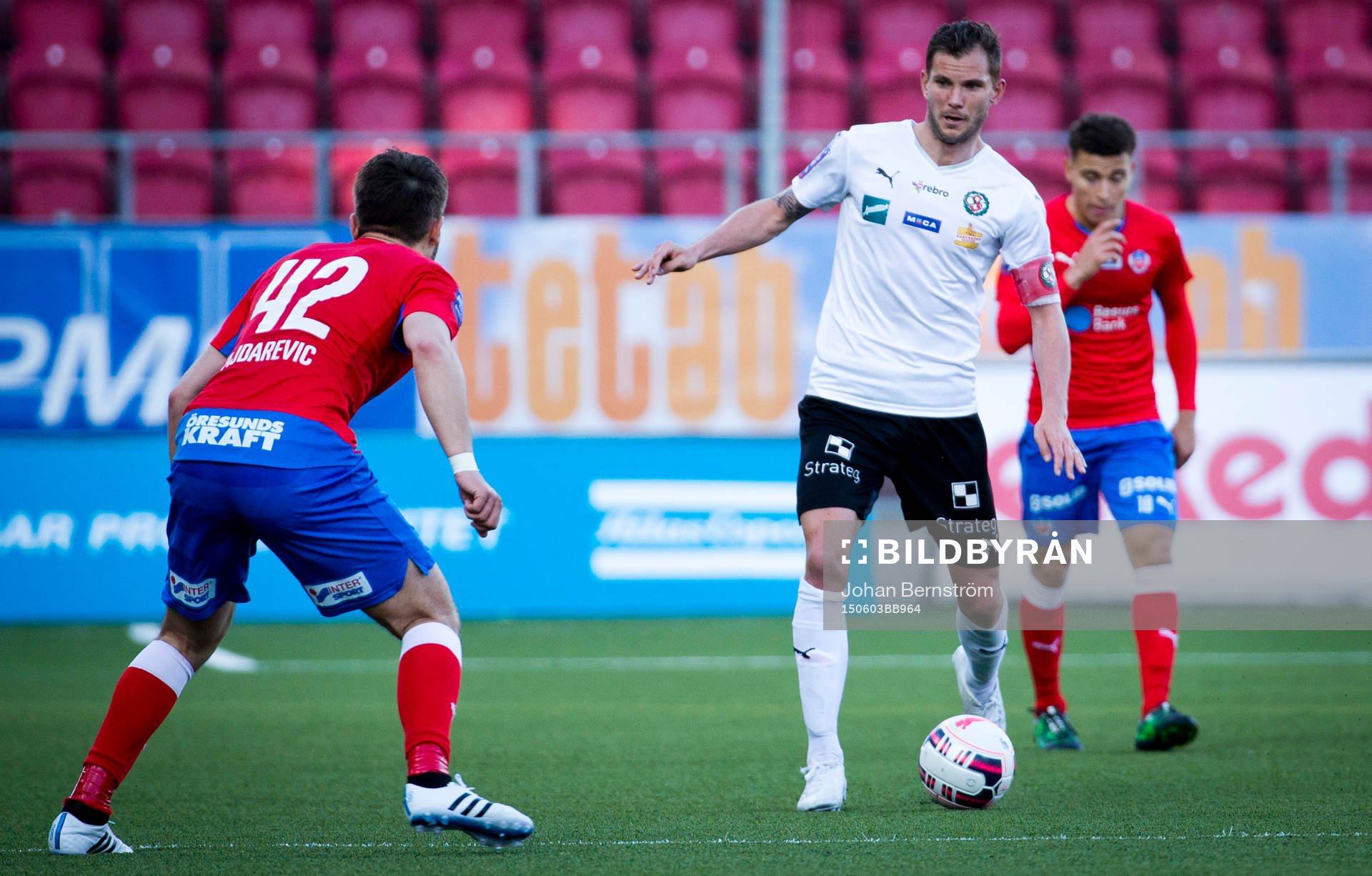 Örebros Robert Åhman Persson och Helsingborgs Astrit