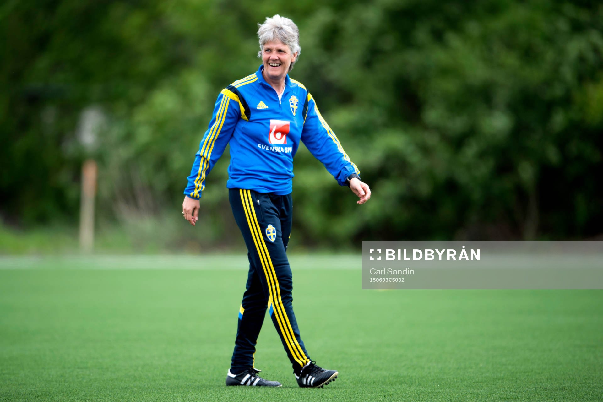 Sveriges förbundskapten Pia Sundhage