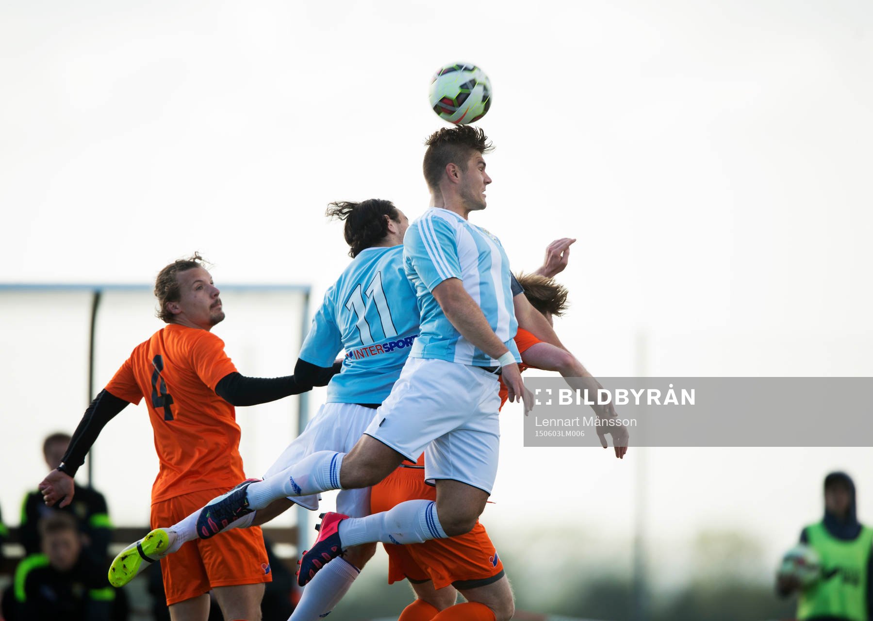 IFK Hässleholms Pontus Björnsson i matchen i division 2